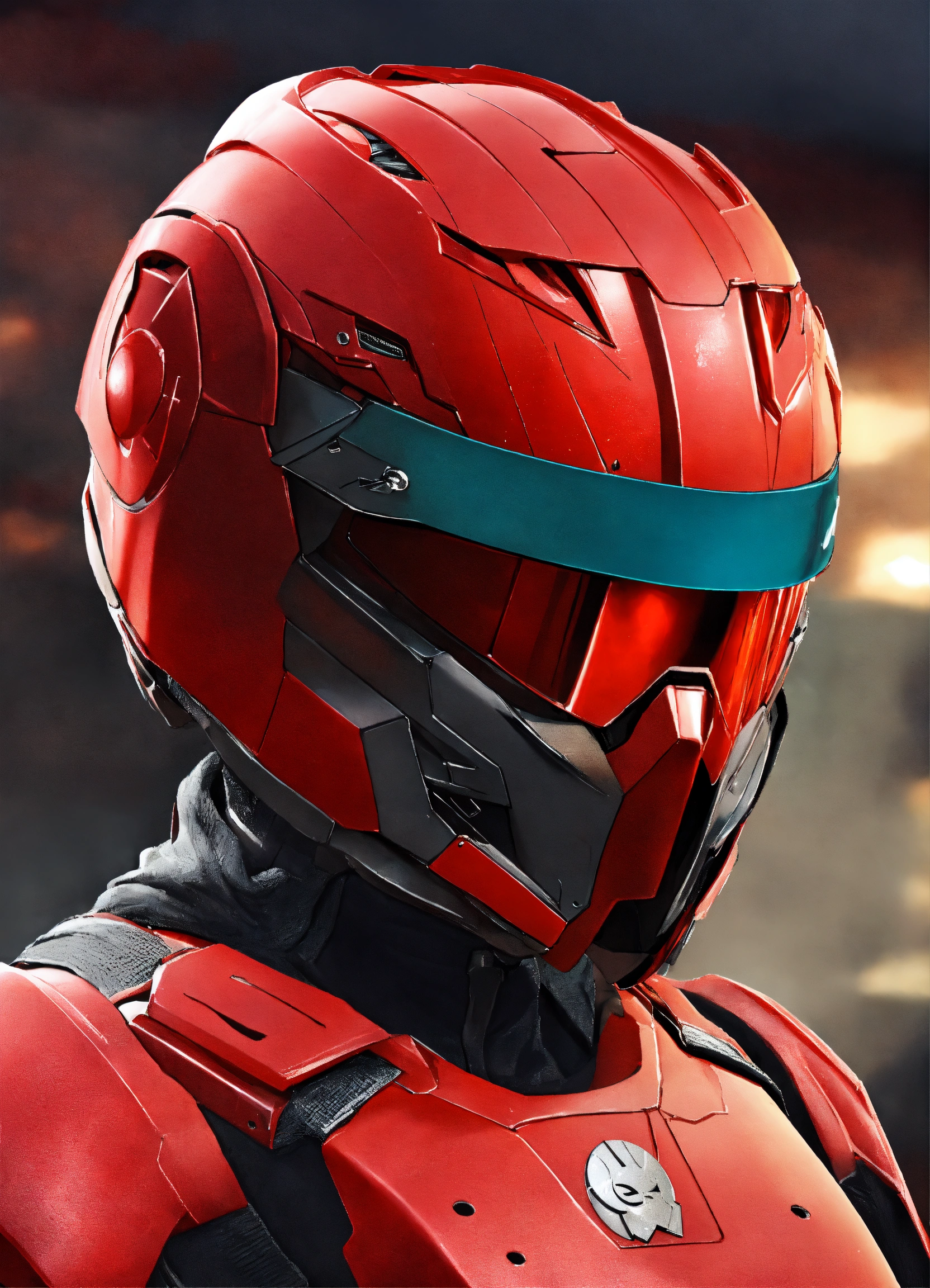 Lexica - Red helmet defeated