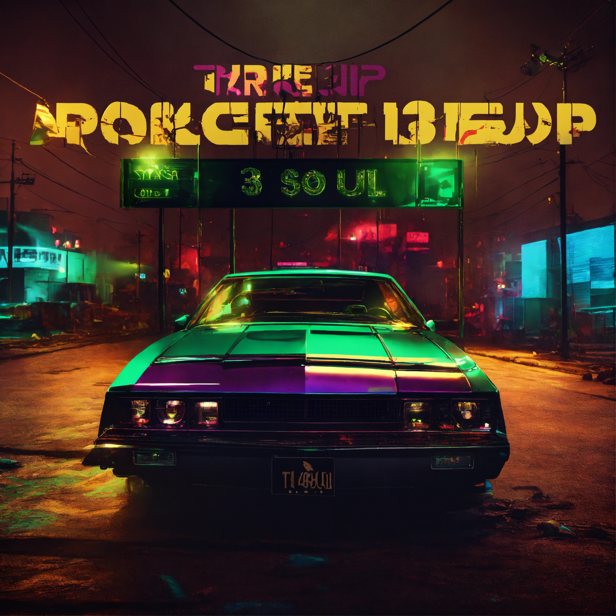 Lexica - Album artwork, 3d, full hd, music, trap soul, type beat, cover