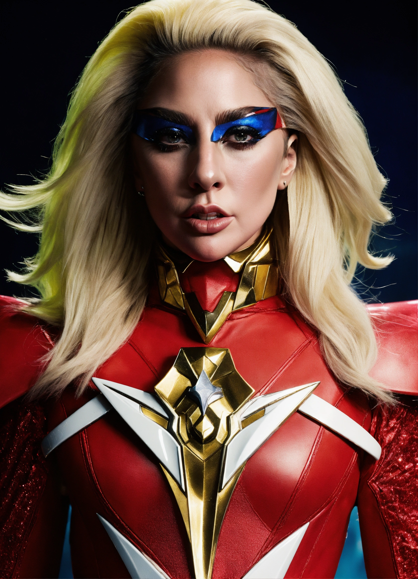 Lexica - Lady Gaga as Power Rangers villain