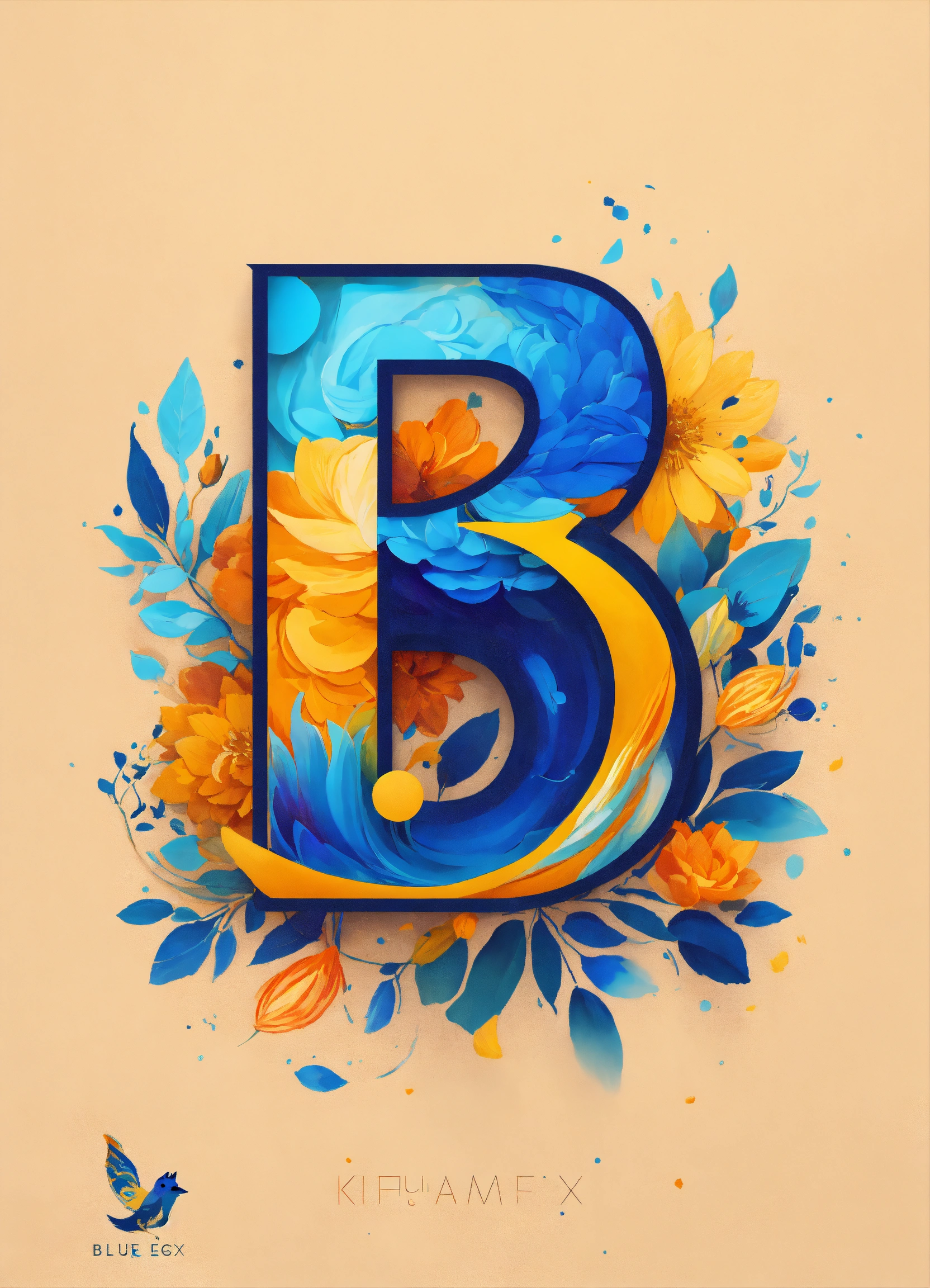 Lexica - A stunning illustration logo for an design company, called ...