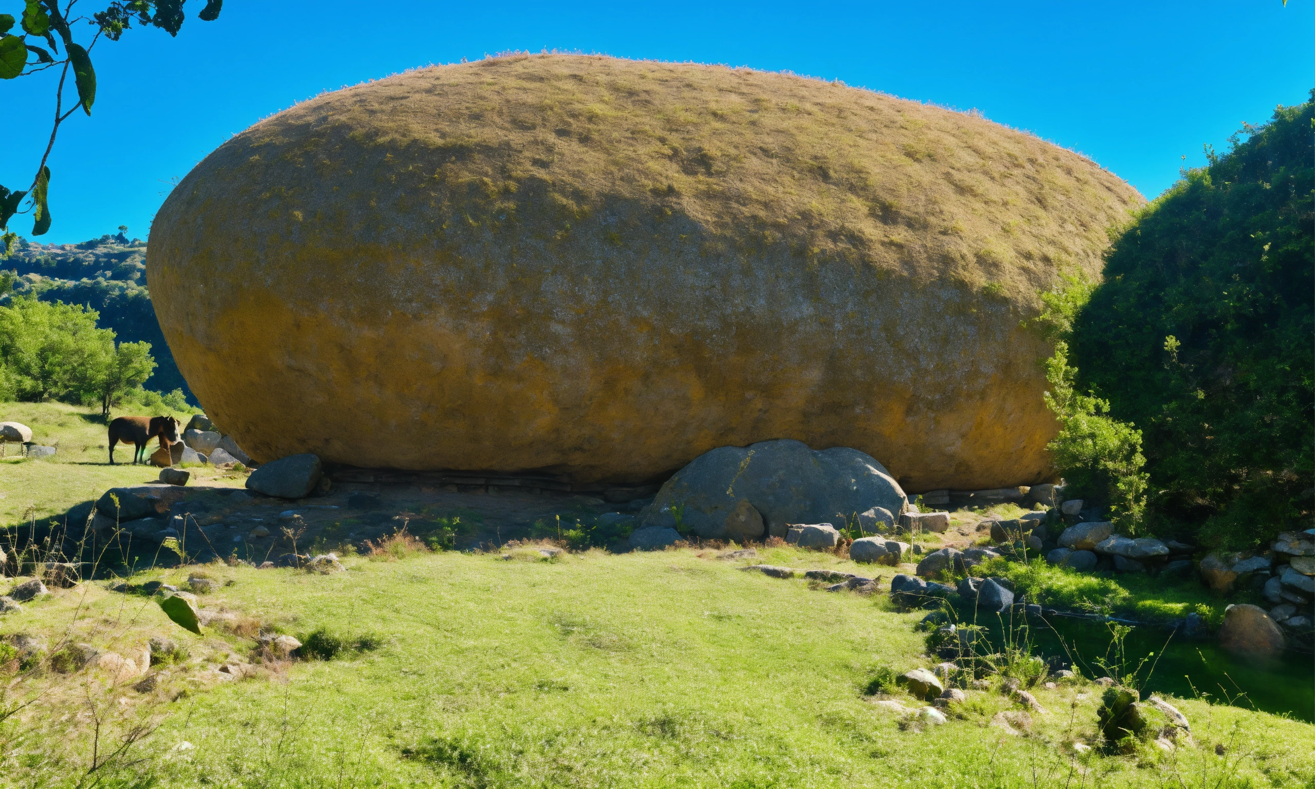 Lexica - Huge round rocks are historical mystery