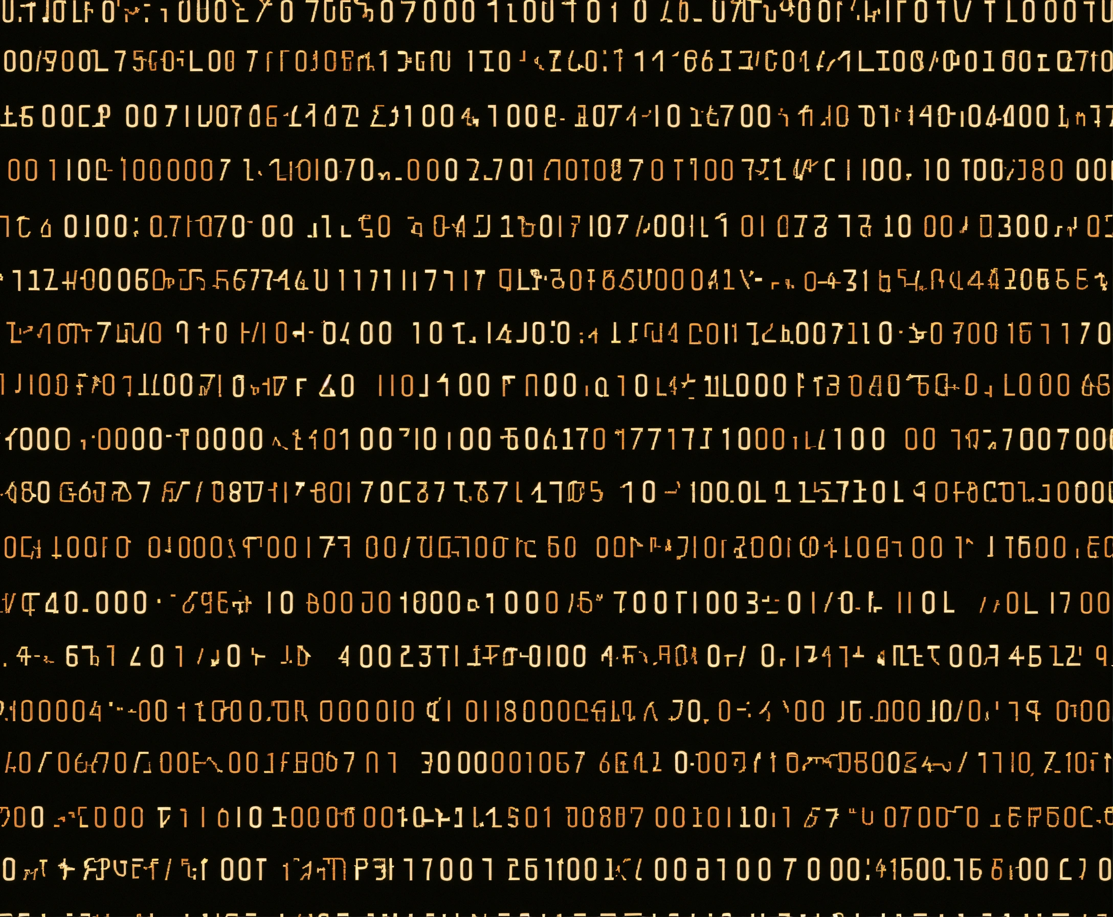 Lexica - GEN AI logotype pattern binary code