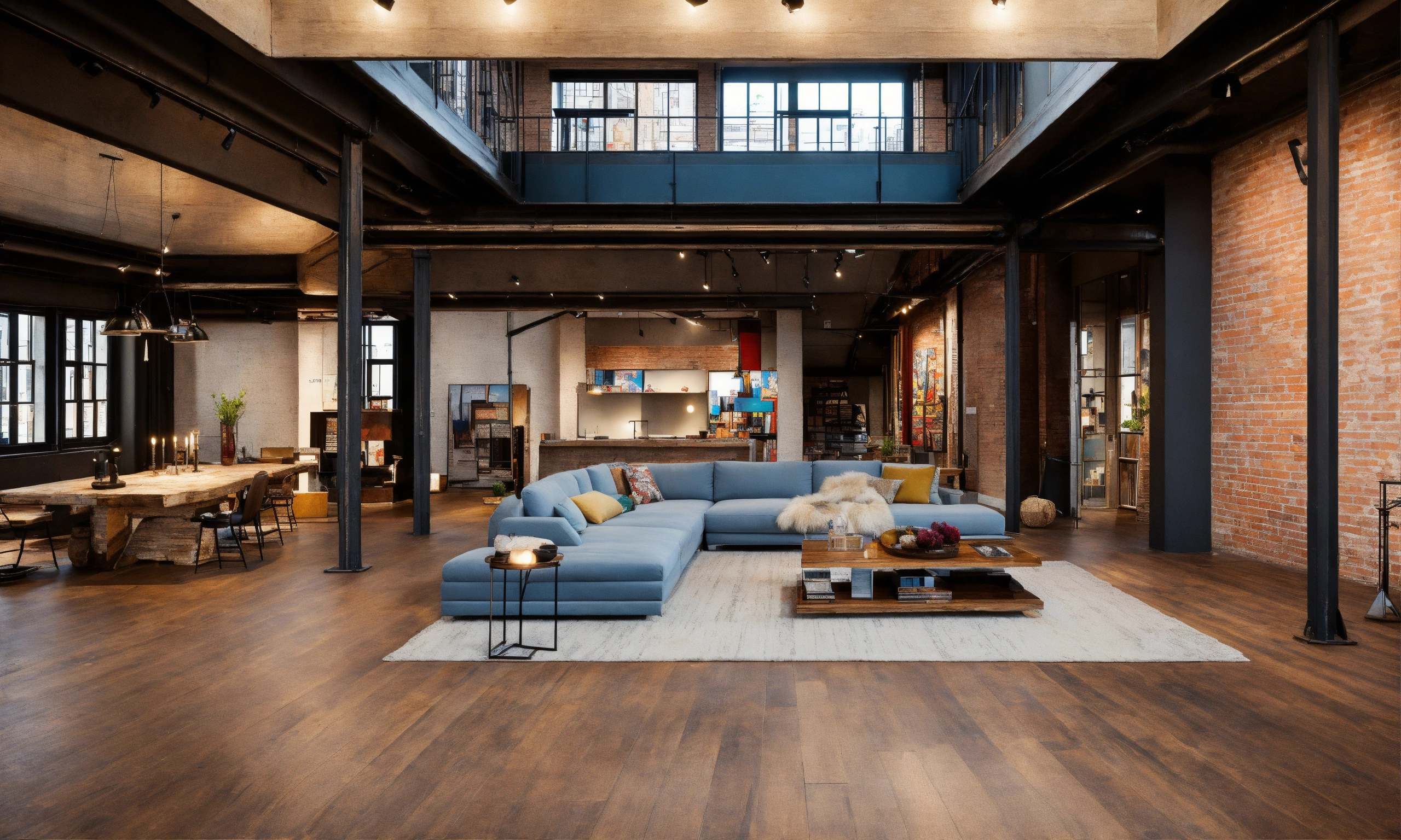 Lexica - Loft style in the interior Exhibition halls and galleries