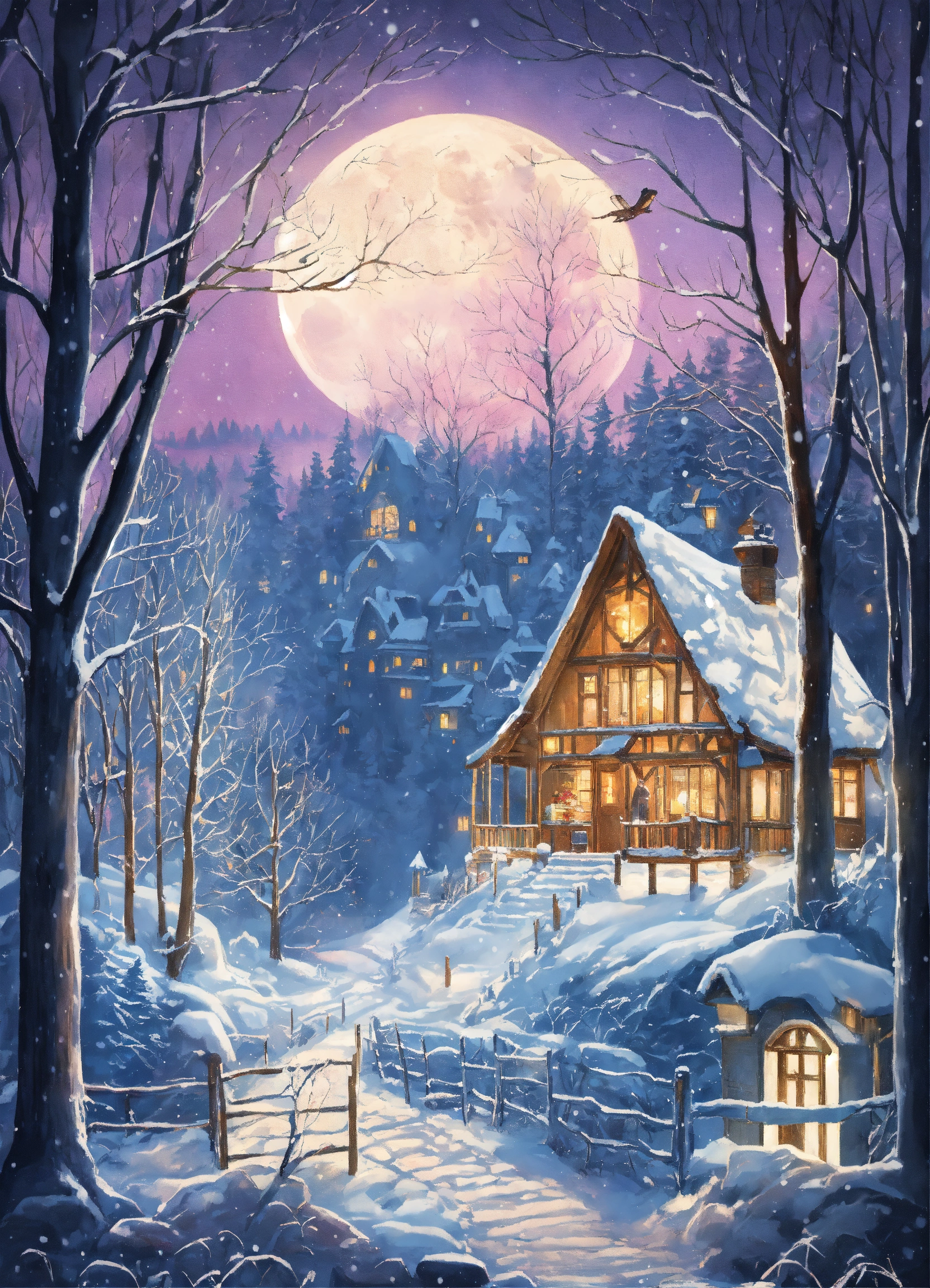 Lexica - "Delve into the enchanting world of 'Tangled Winter Stories ...
