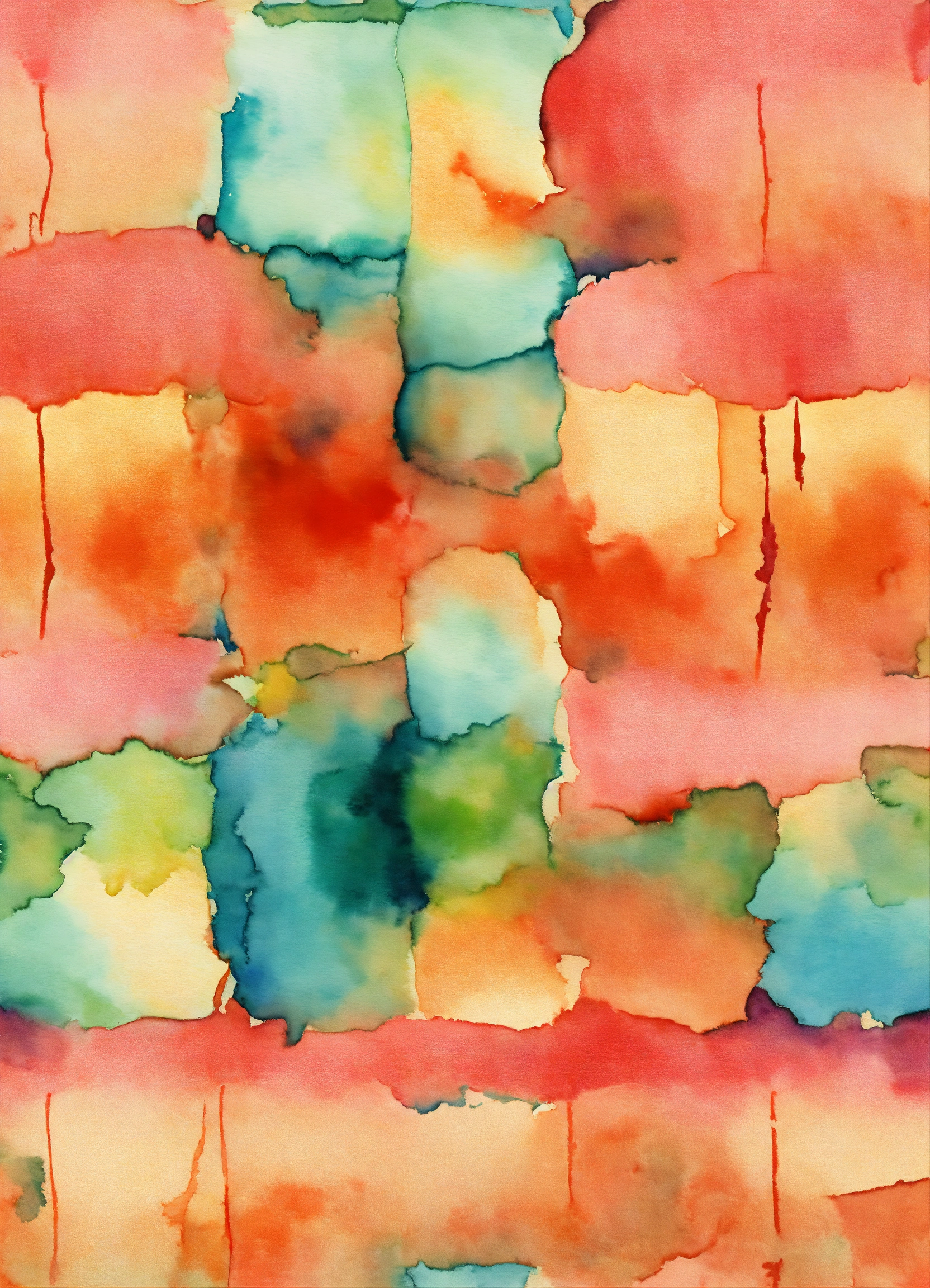 Lexica Watercolor Texture Seamless Pattern