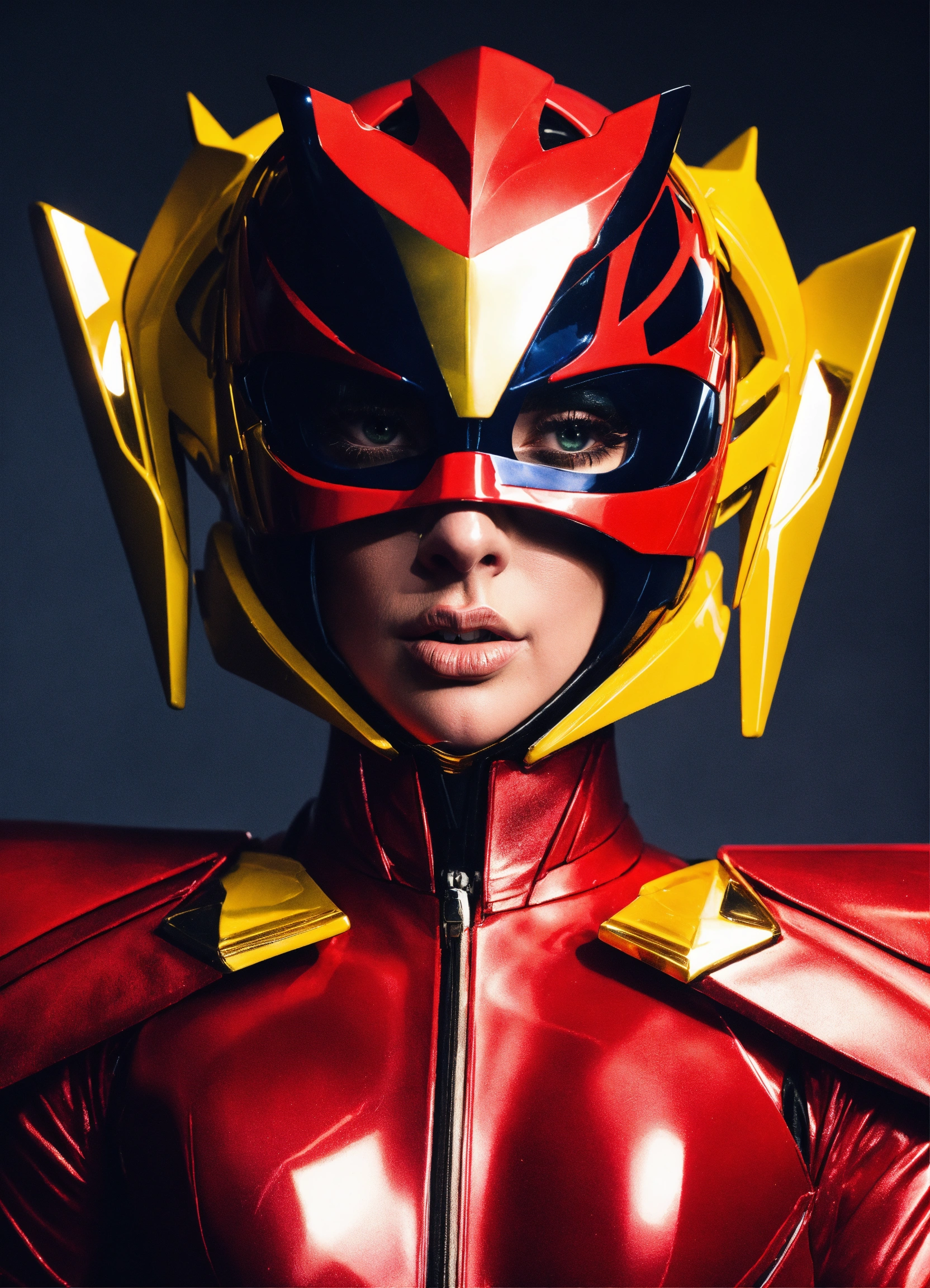 Lexica - Lady Gaga as Power Rangers