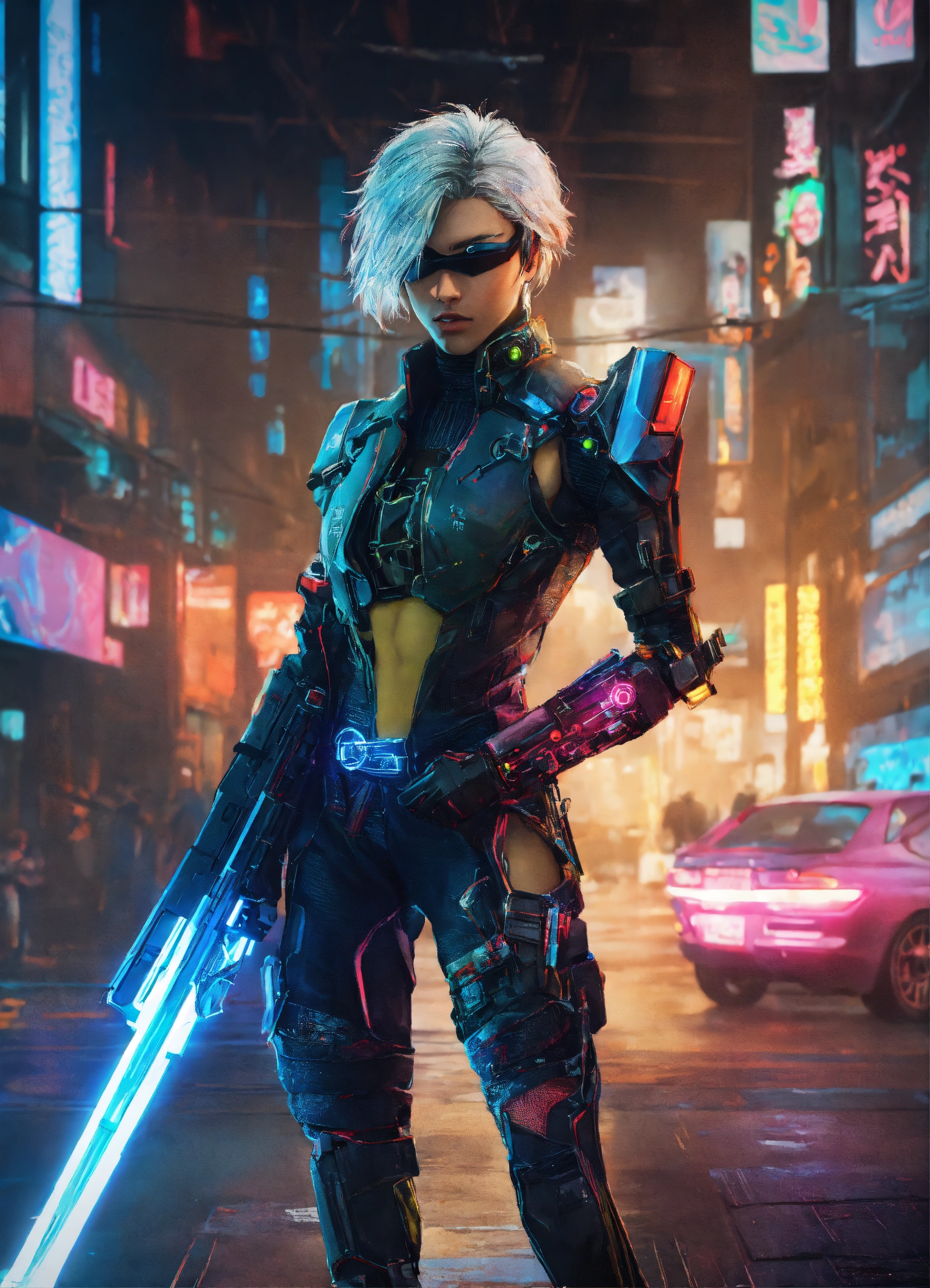 Lexica - Cyberpunk Raiden