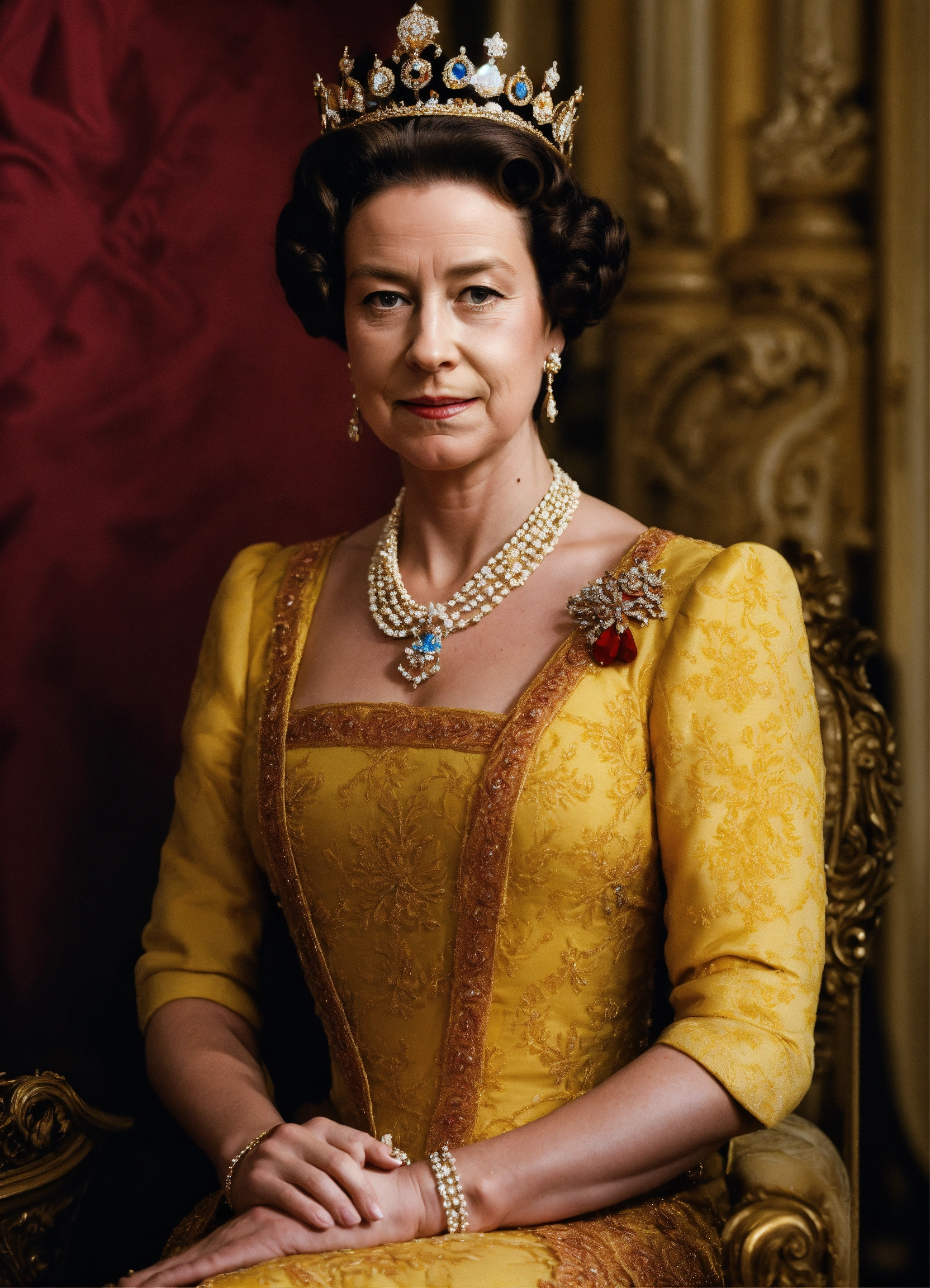 Lexica - Take a photo of the queen in reference style