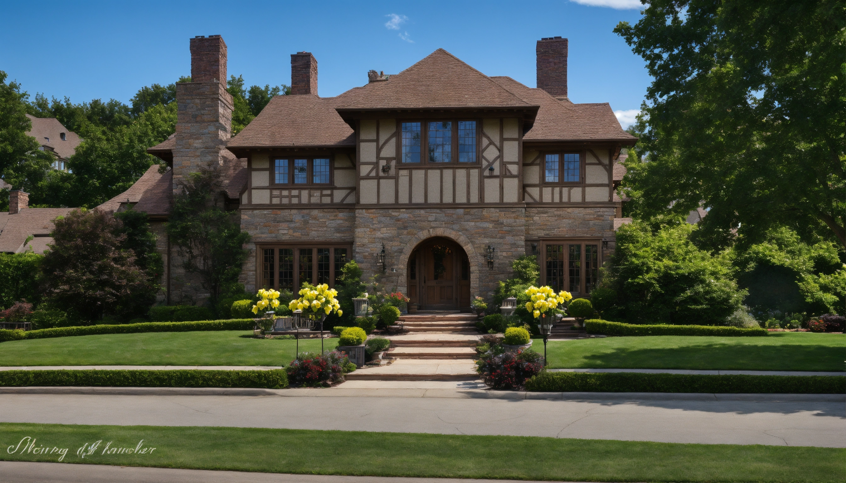 Lexica - 1920s tudor revival mansion