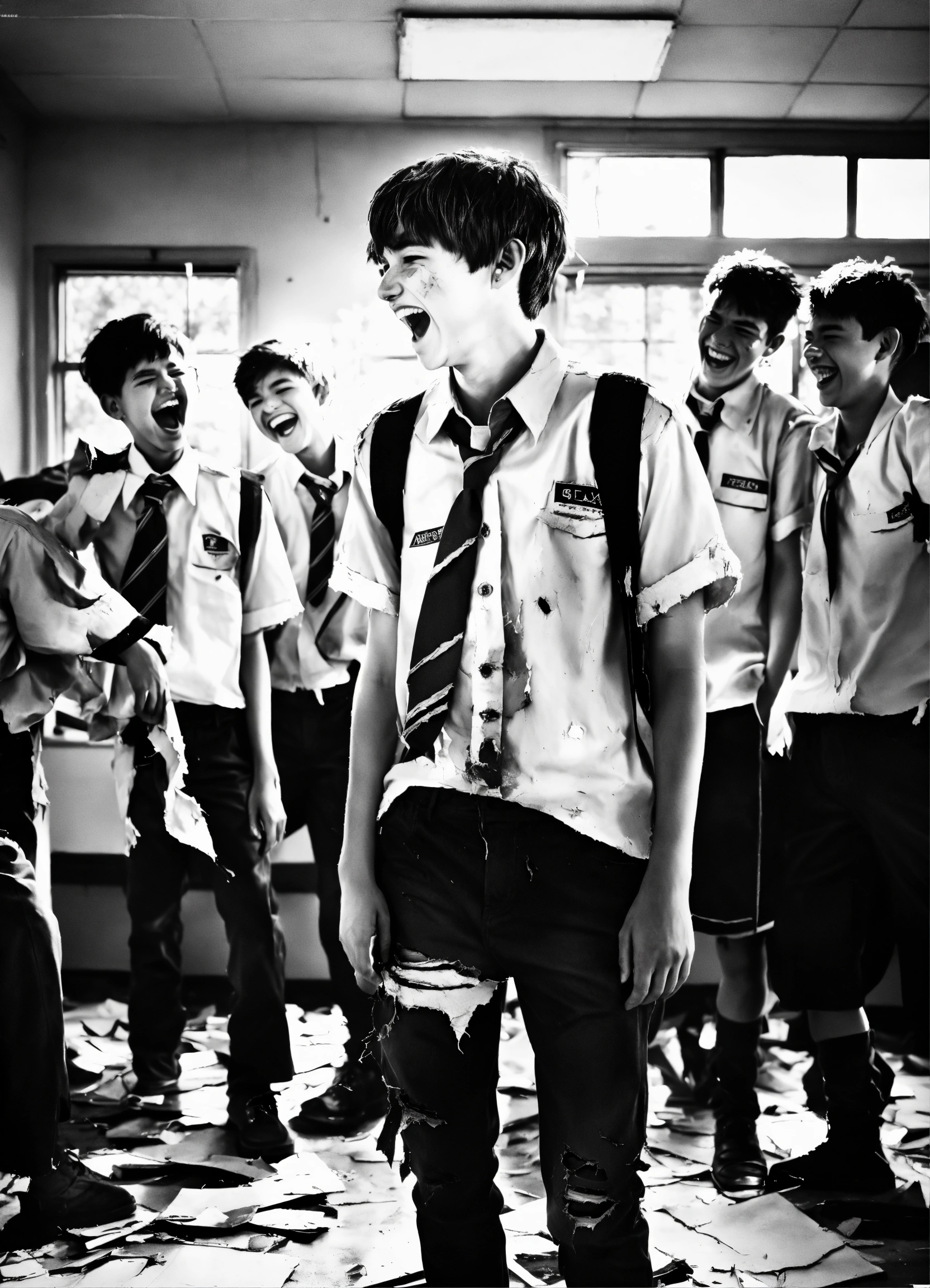 lexica-black-and-white-illustration-wide-angle-environmental-full