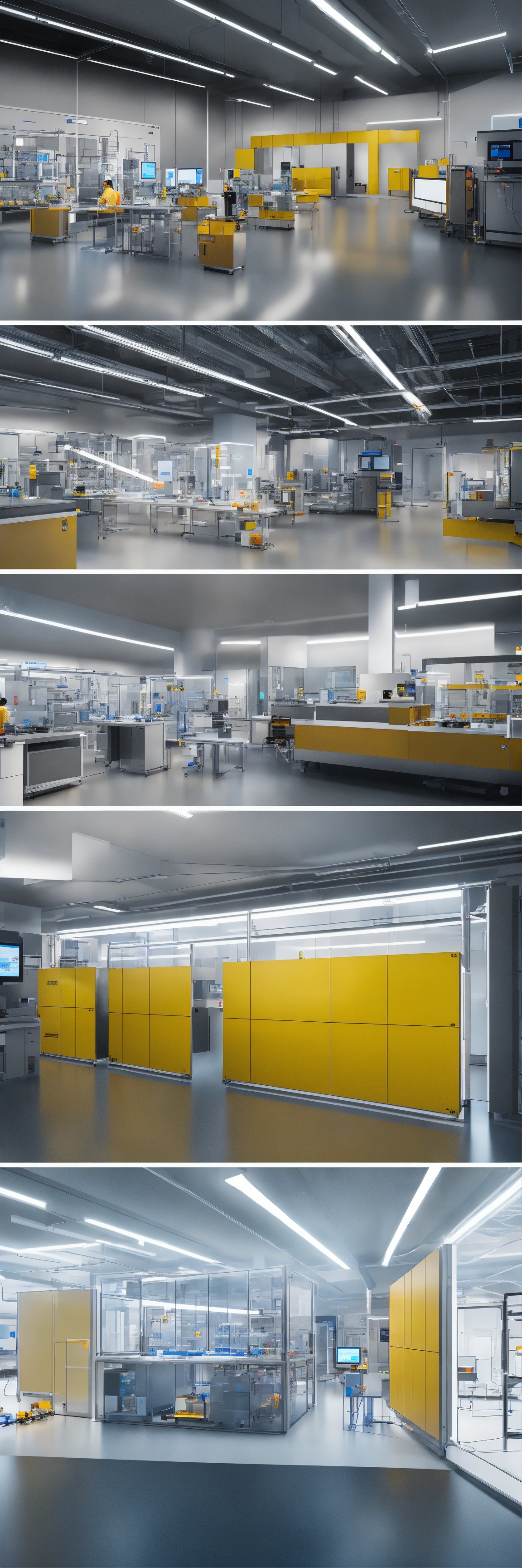 Lexica - Photorealistic visualization of an advanced laboratory setting ...