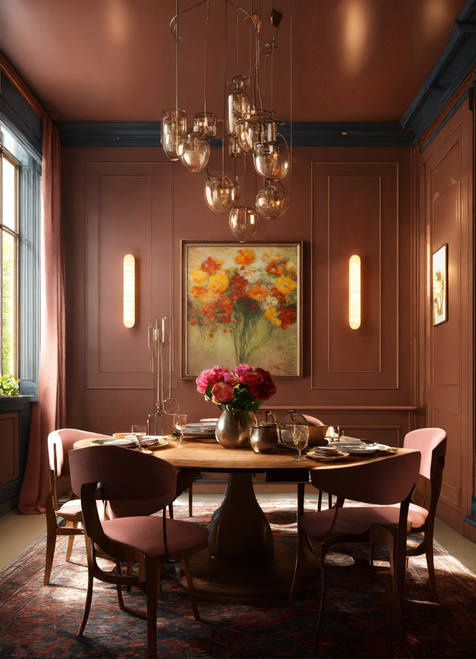 Lexica - Design tAble dining room 3d art