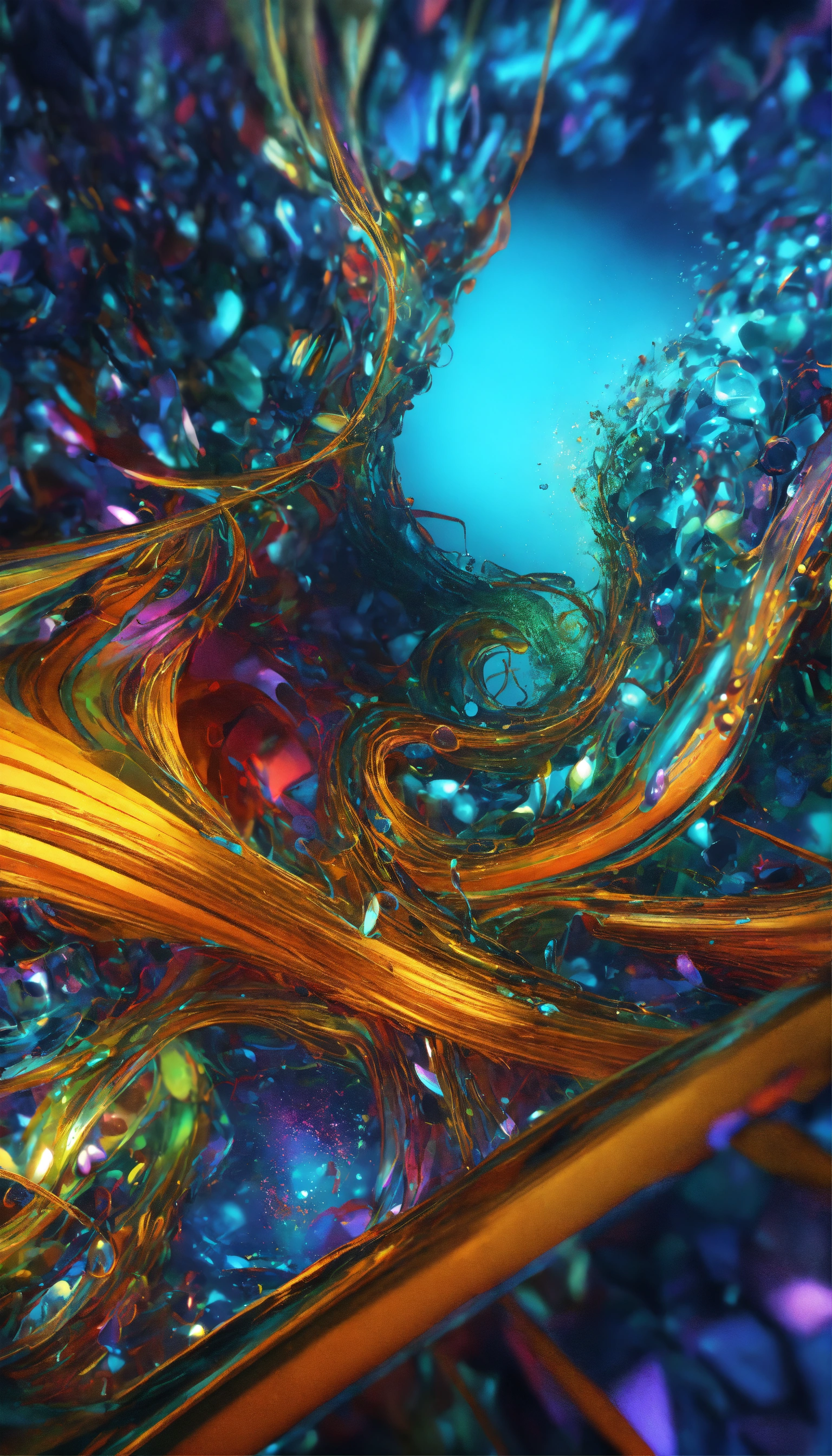 Lexica - Amazing wallpapers, 3d, beautifull, drippy abstract, highly ...