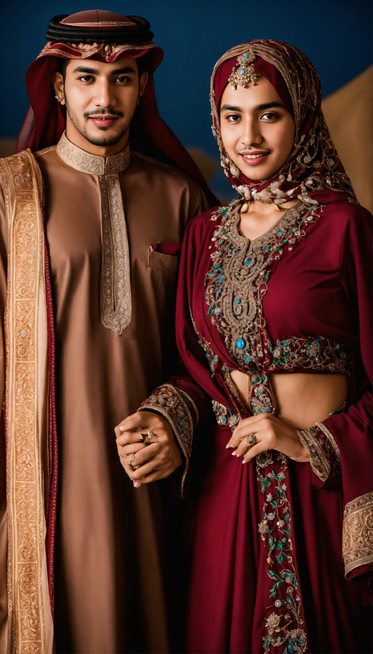 Lexica - Qatari couple
