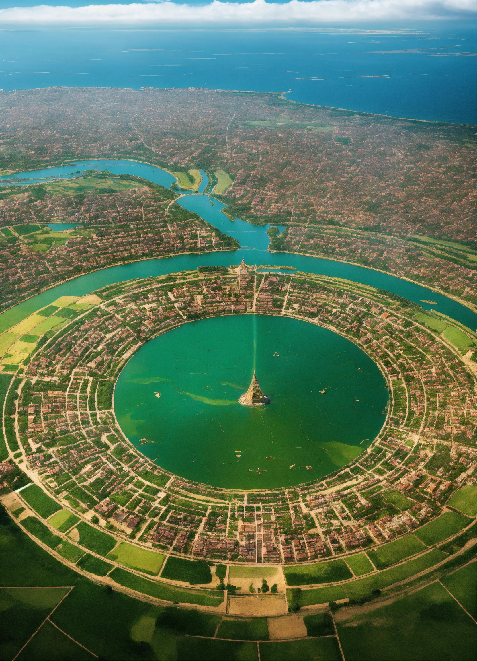 Lexica - Capital city surrounded by a large ring of water. . the ring ...