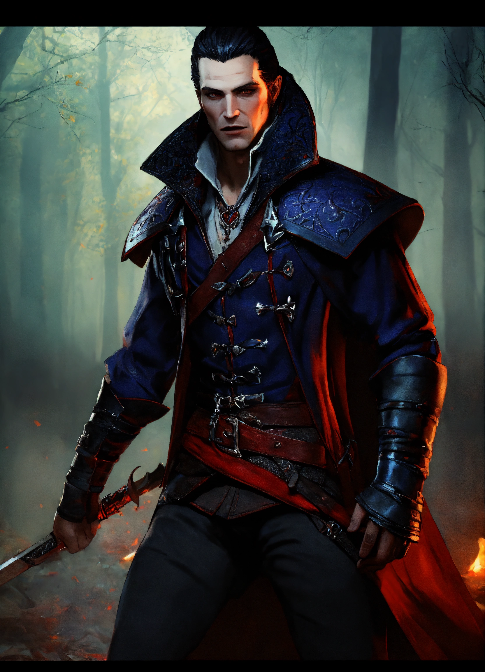 Lexica - Male vampire witcher