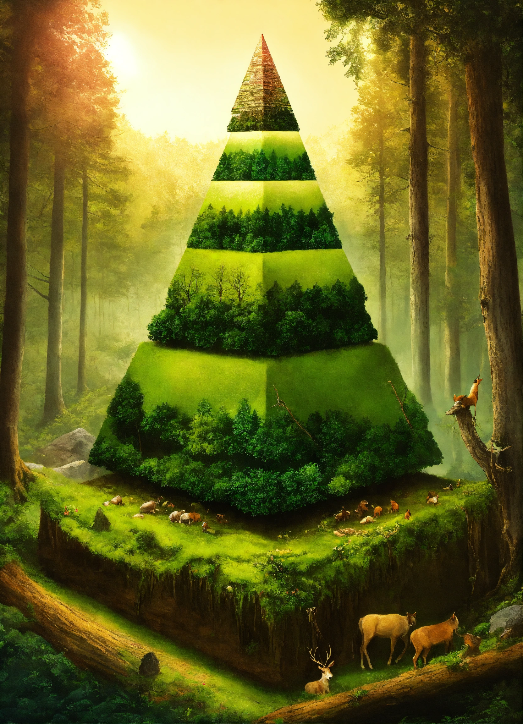 Lexica - Forest ecosystem pyramid