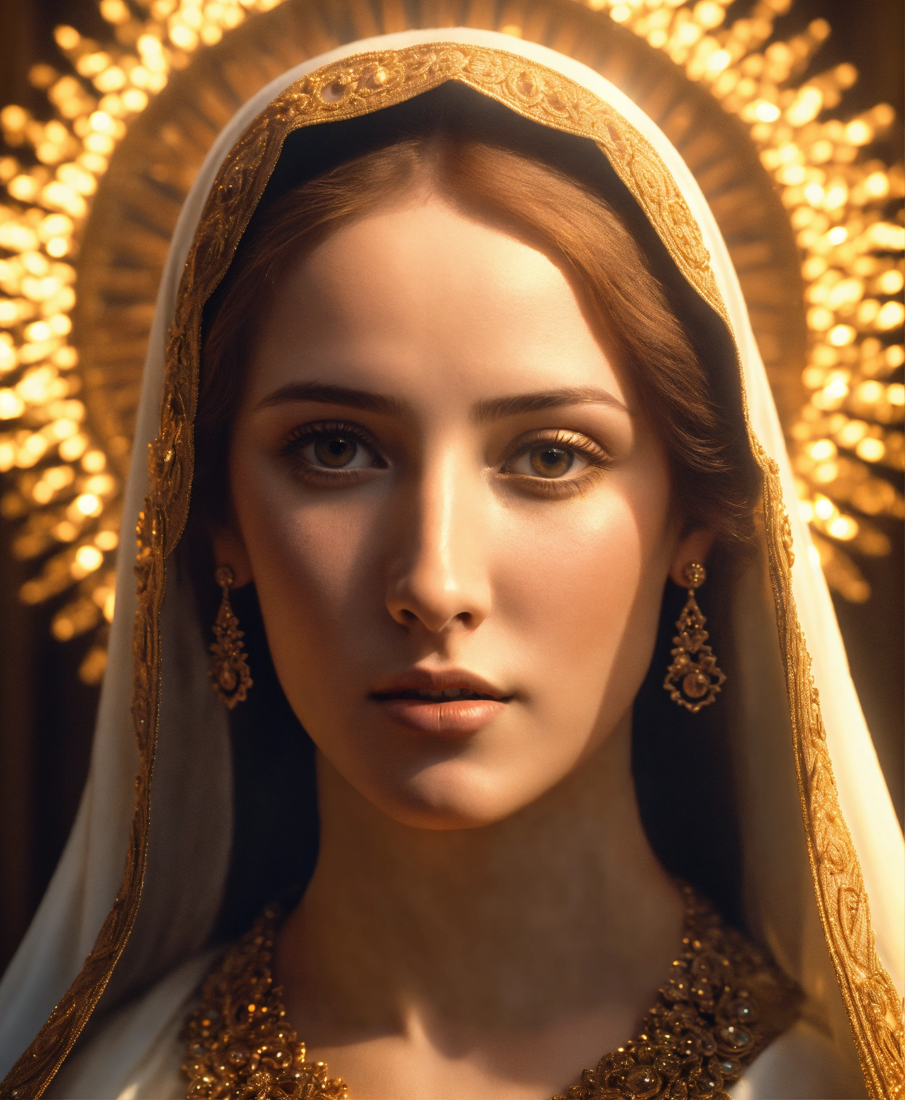Lexica - Glorious portrait of the VIRGIN MARY. full of light. epic ...