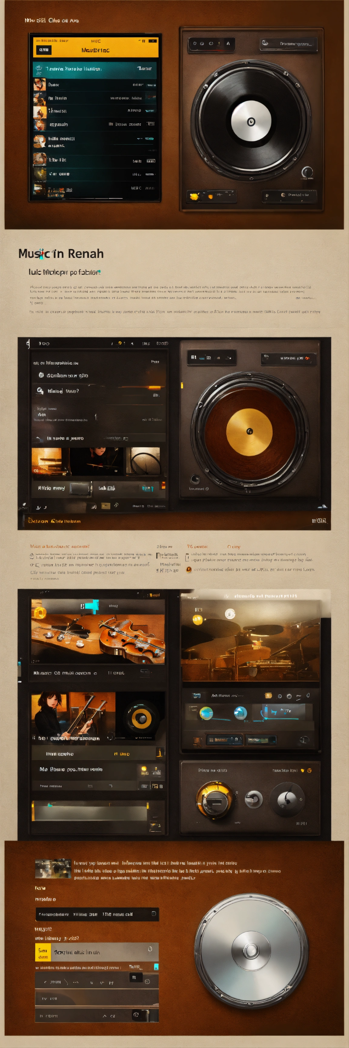 Lexica - Music user interface