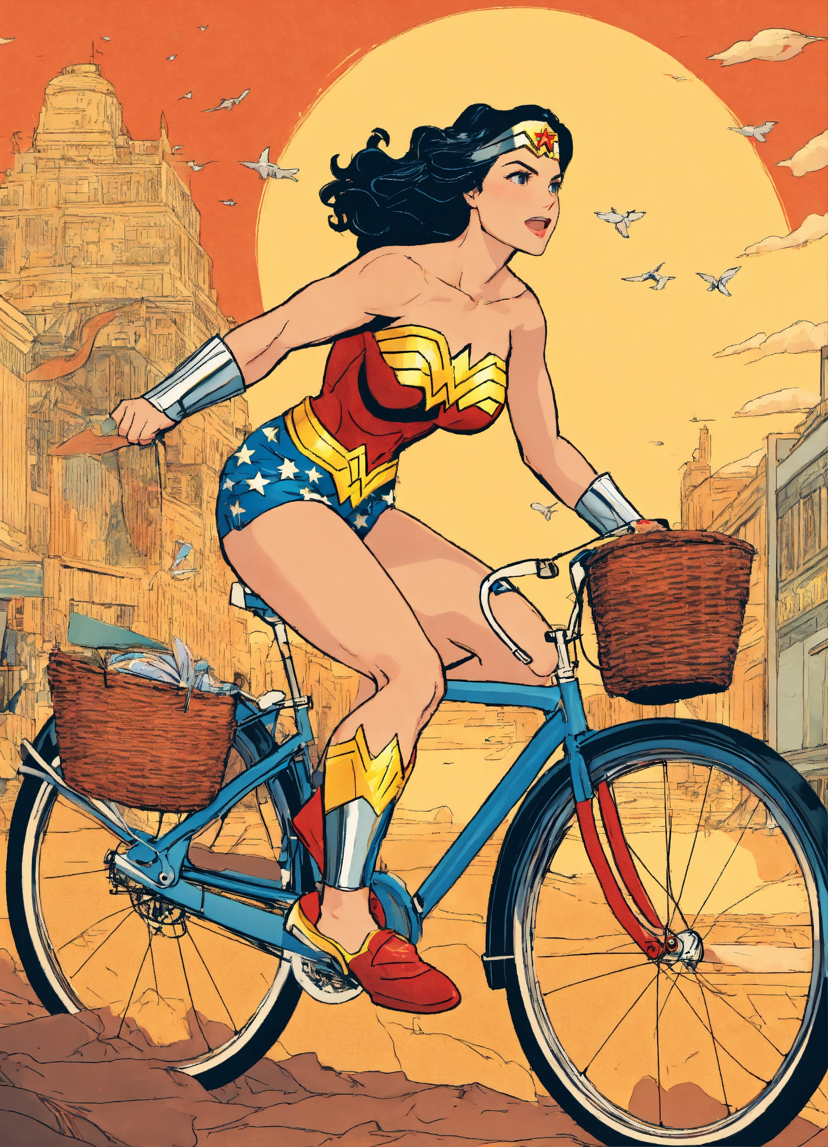 Wonder best sale woman bike