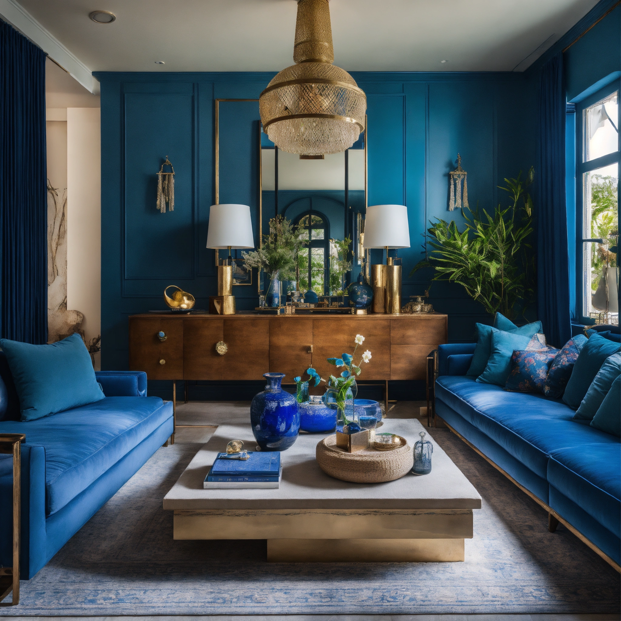 Lexica - Before and after interior design showcasing a villa ...