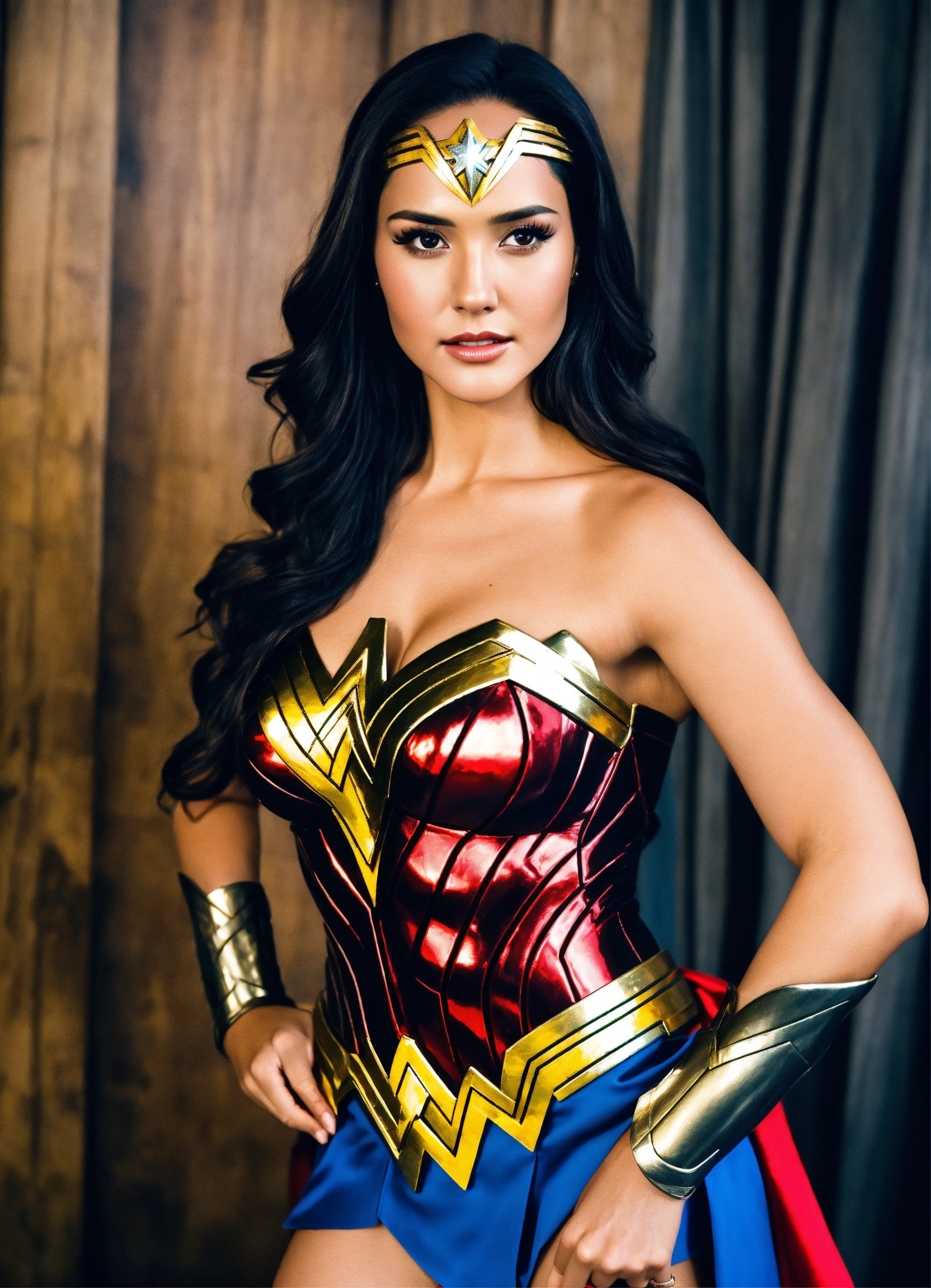 Lexica - Show me carmen villalobos as wonder woman costume