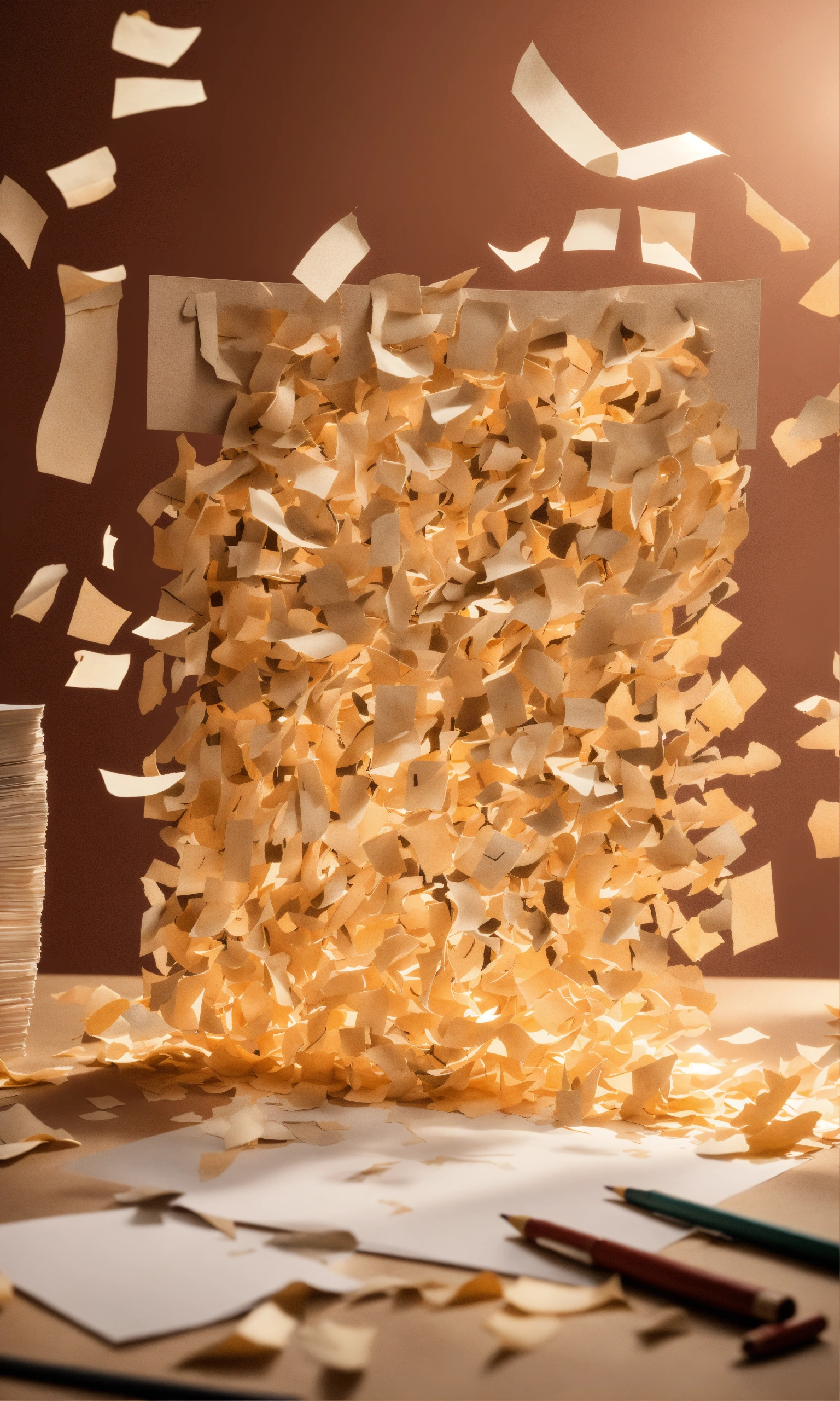 Lexica Create an image of a piece of paper with letters and numbers