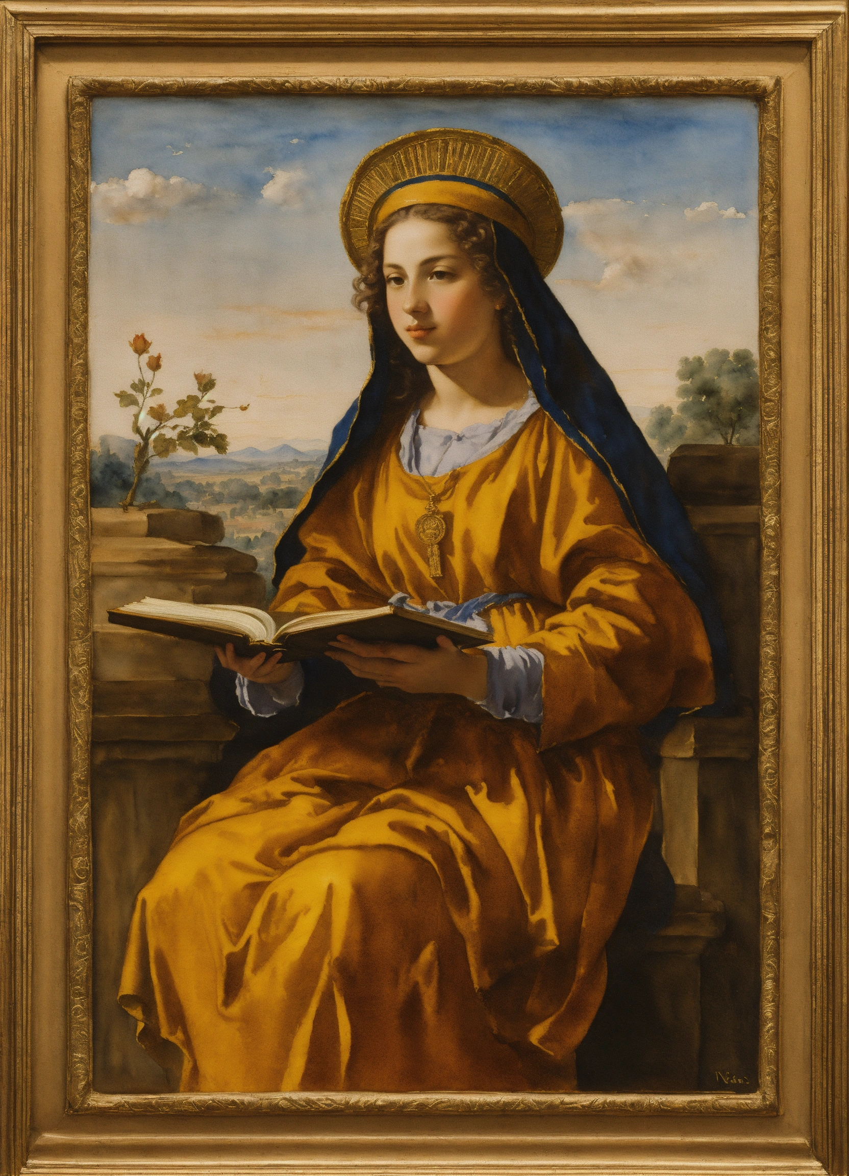Lexica - Nicolas Poussin, peinture, aquarelle, tarot card representing ...
