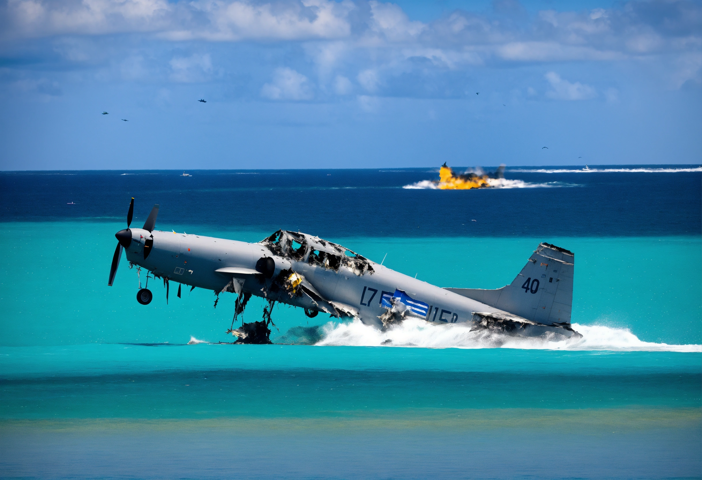 lexica-navy-plane-crash-in-the-ocean