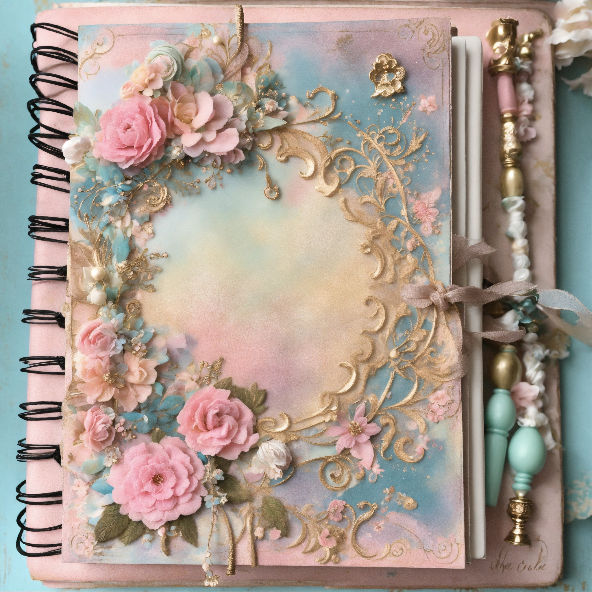 Lexica Shabby Chic Dreamy Mist Pastel Junk Journals Marie Antoinette