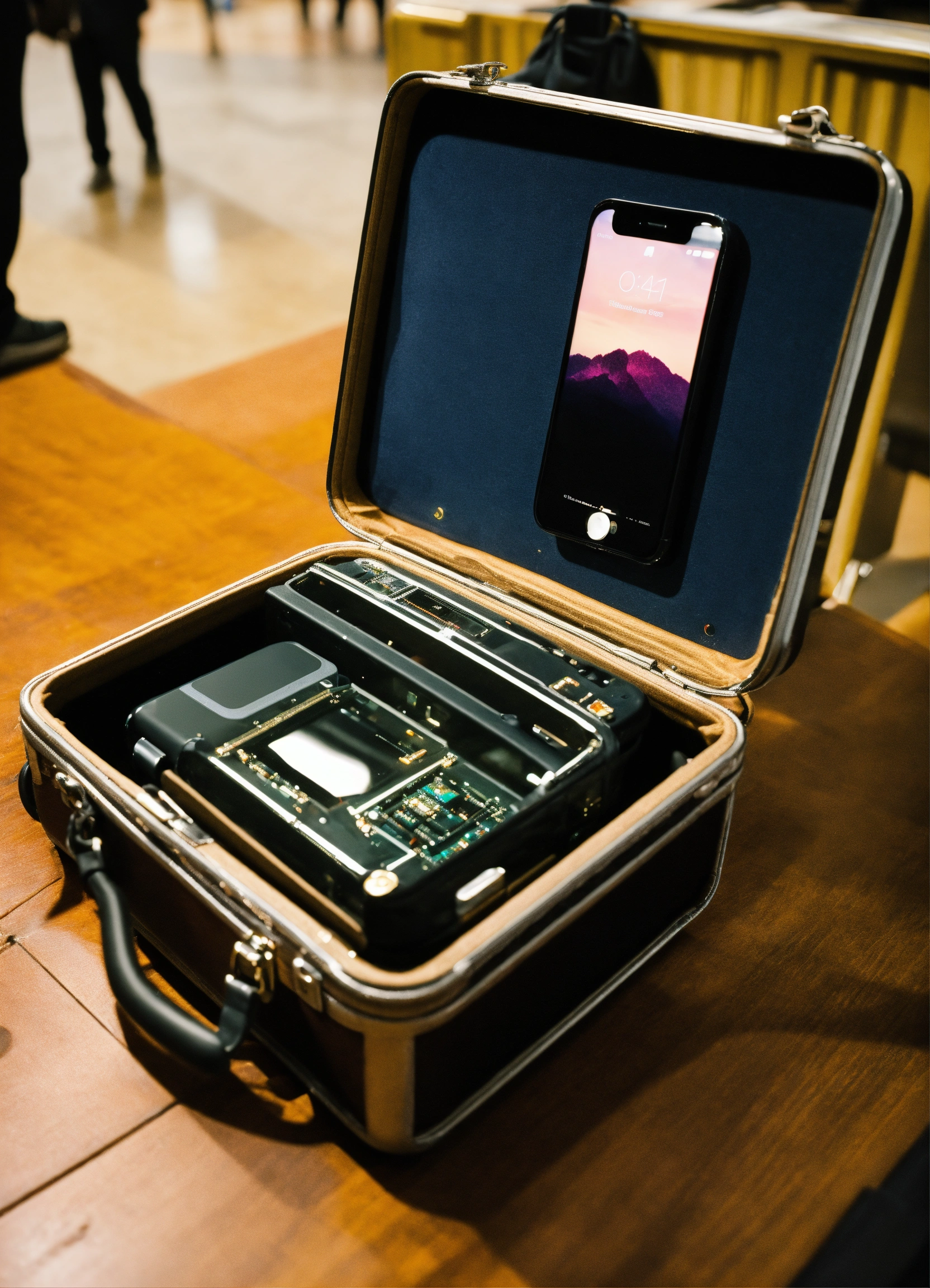 Lexica - An iphone the size of the first apple computer inside it's ...