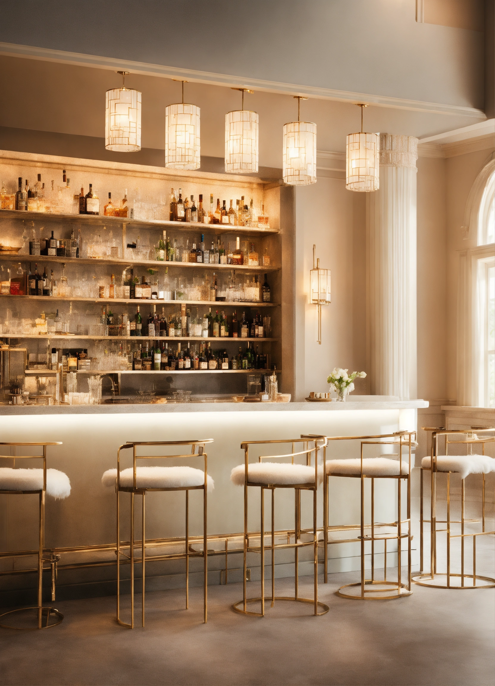 Lexica - A visual story in white, aesthetically pleasing, interior ...