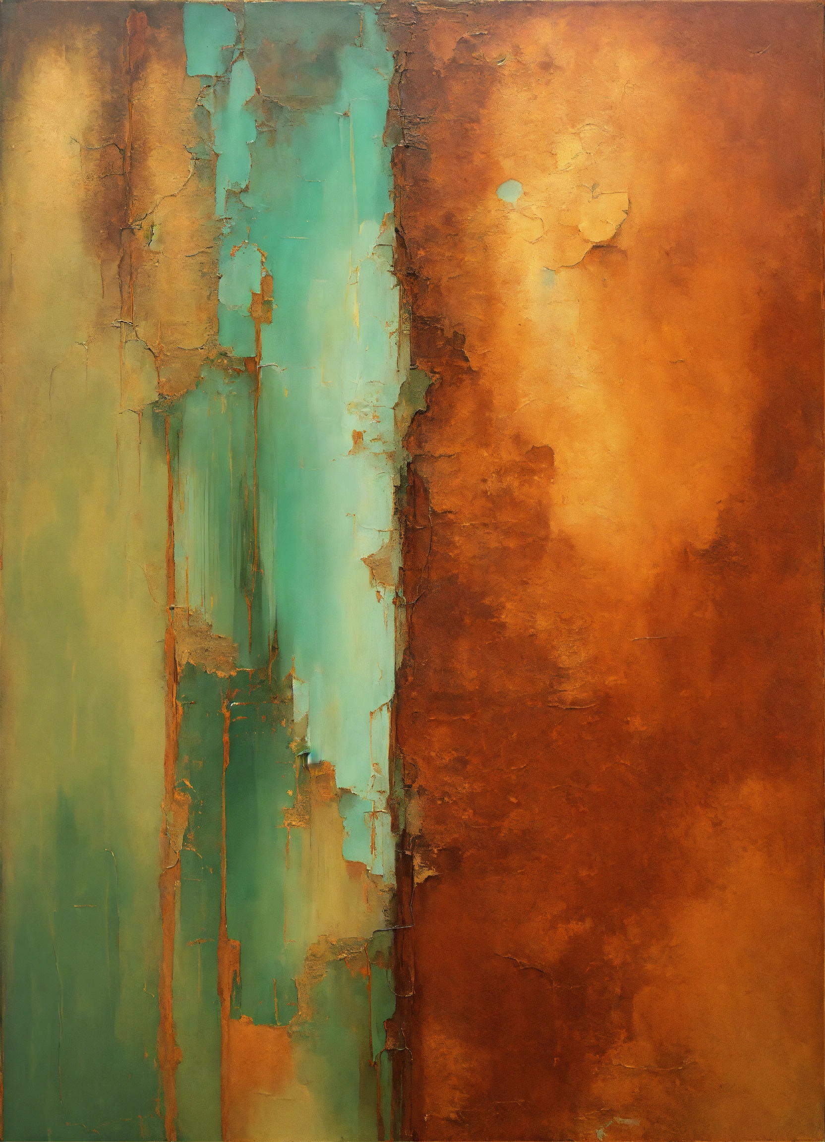 Lexica - Abstract and minimalist oil painting of a tear pure and ...