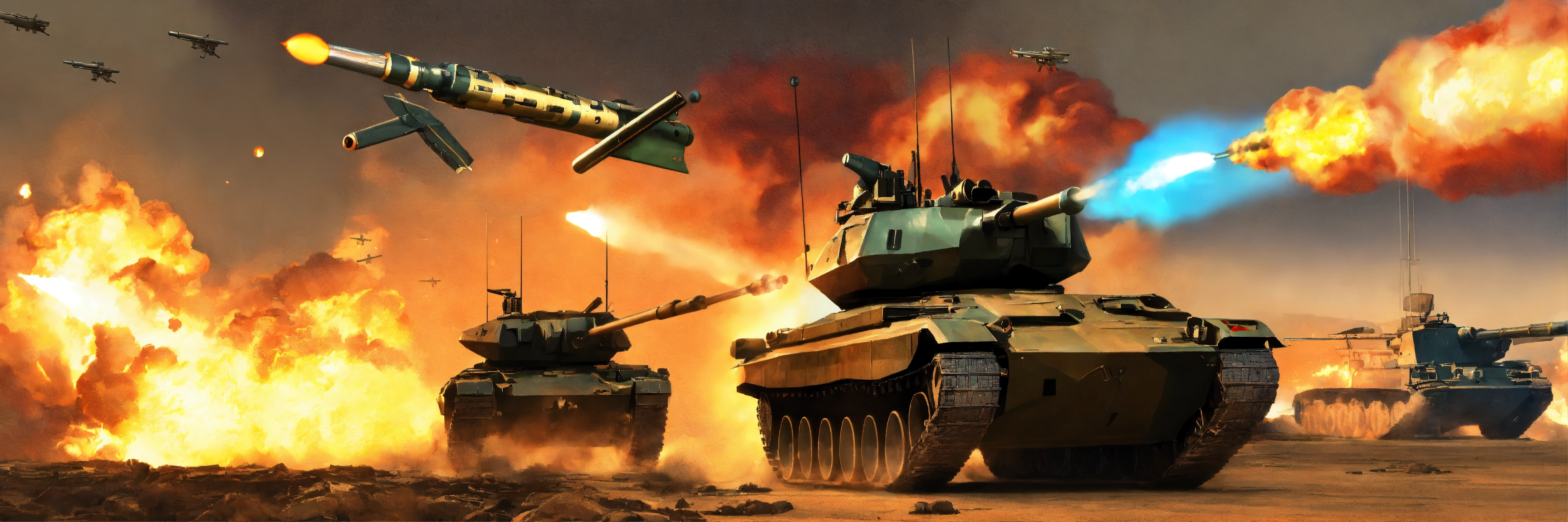 Lexica - Guns and missiles in battle