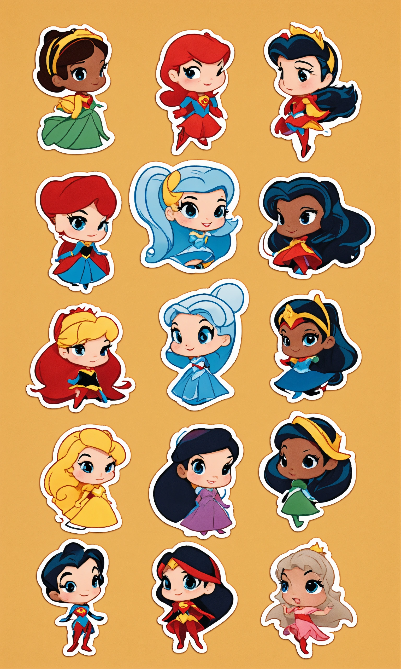 Lexica - Disney References Create stickers inspired by Disney princess ...