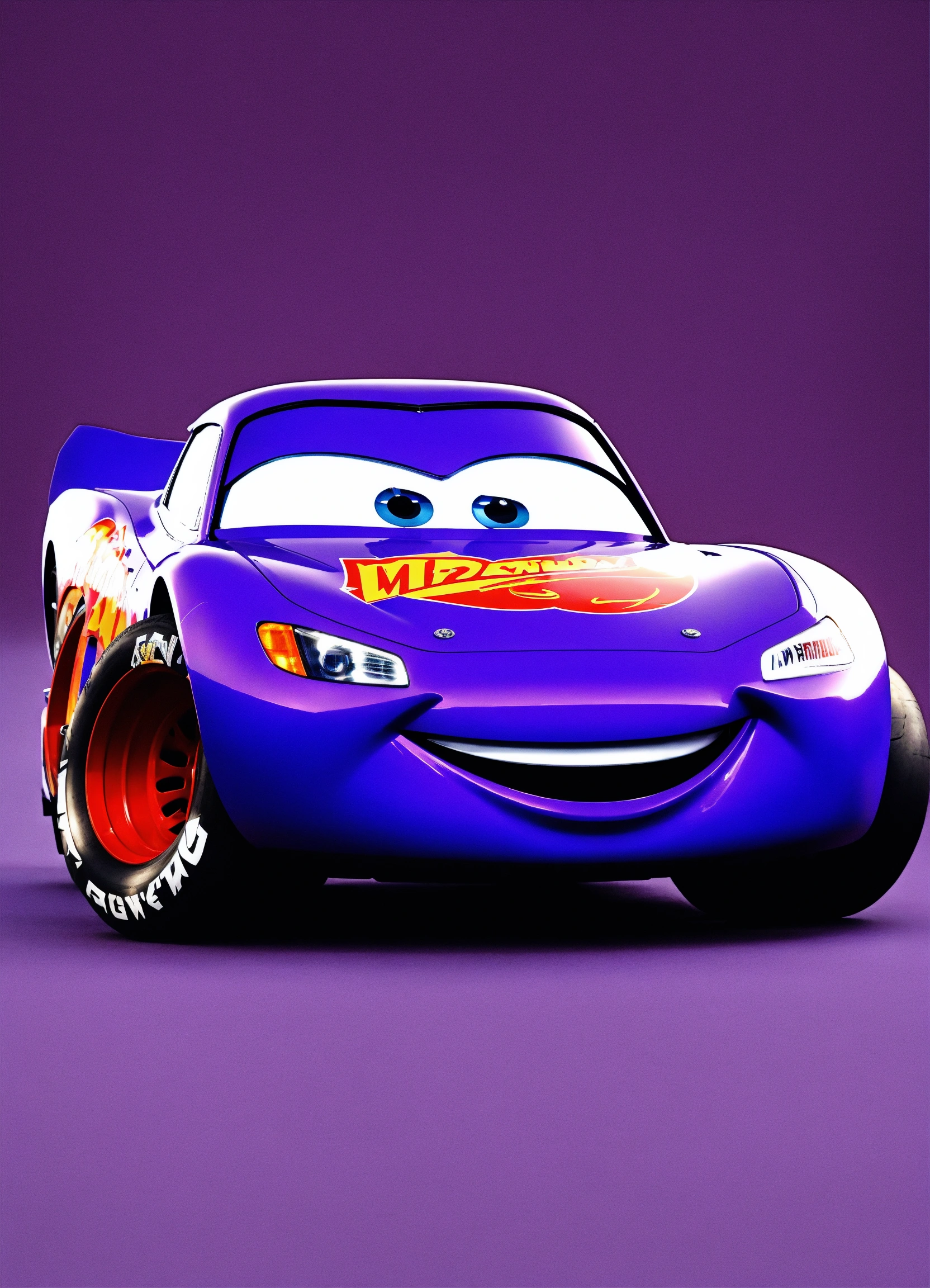 Purple lightning sale mcqueen