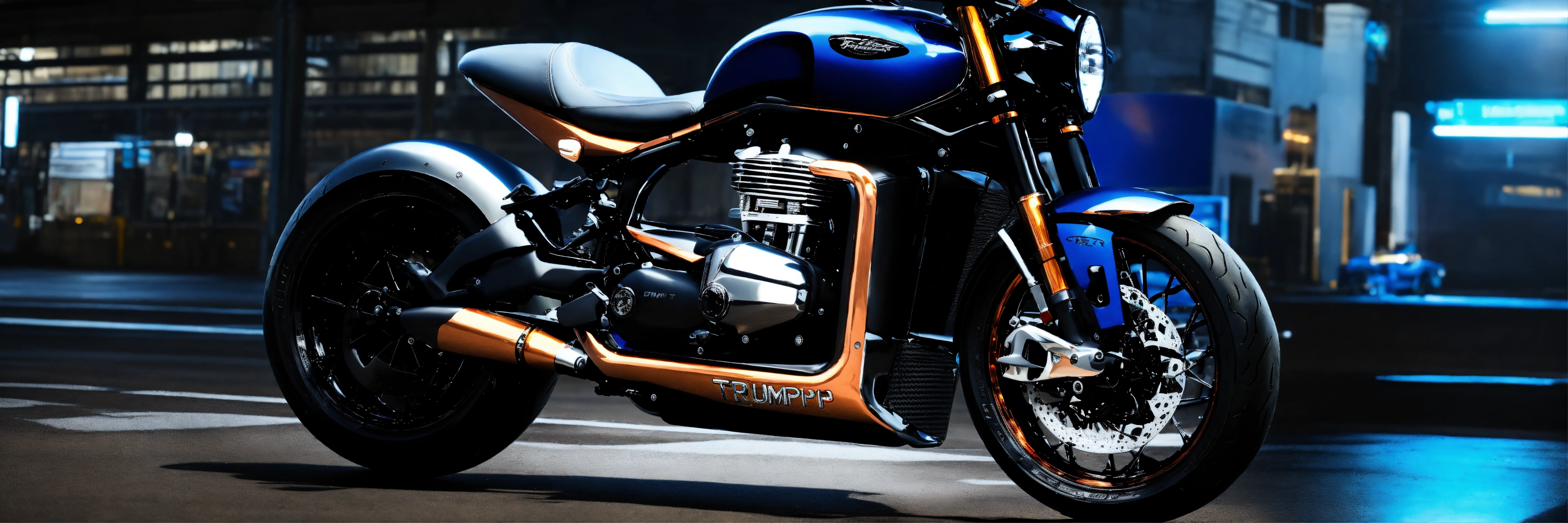 Lexica - Next generation Triumph Rocker 3 GT motorcycle, highly ...