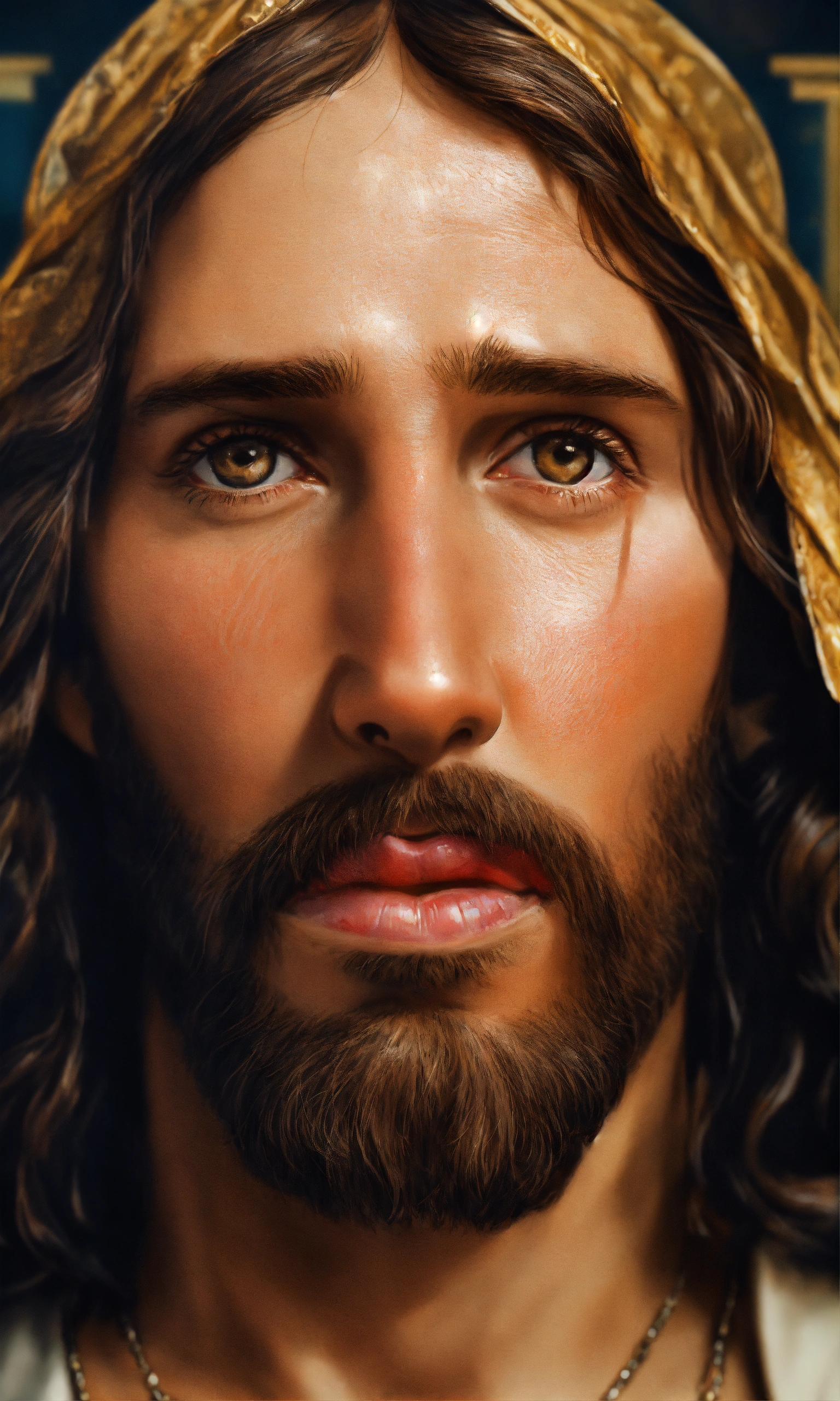 Lexica - Jesus Christ, hyper realistic