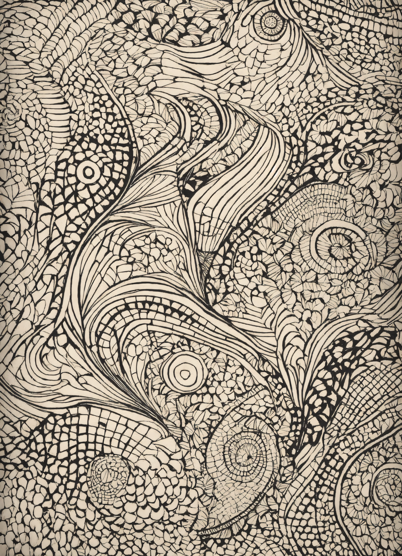 Lexica - Zendoodle Pattern