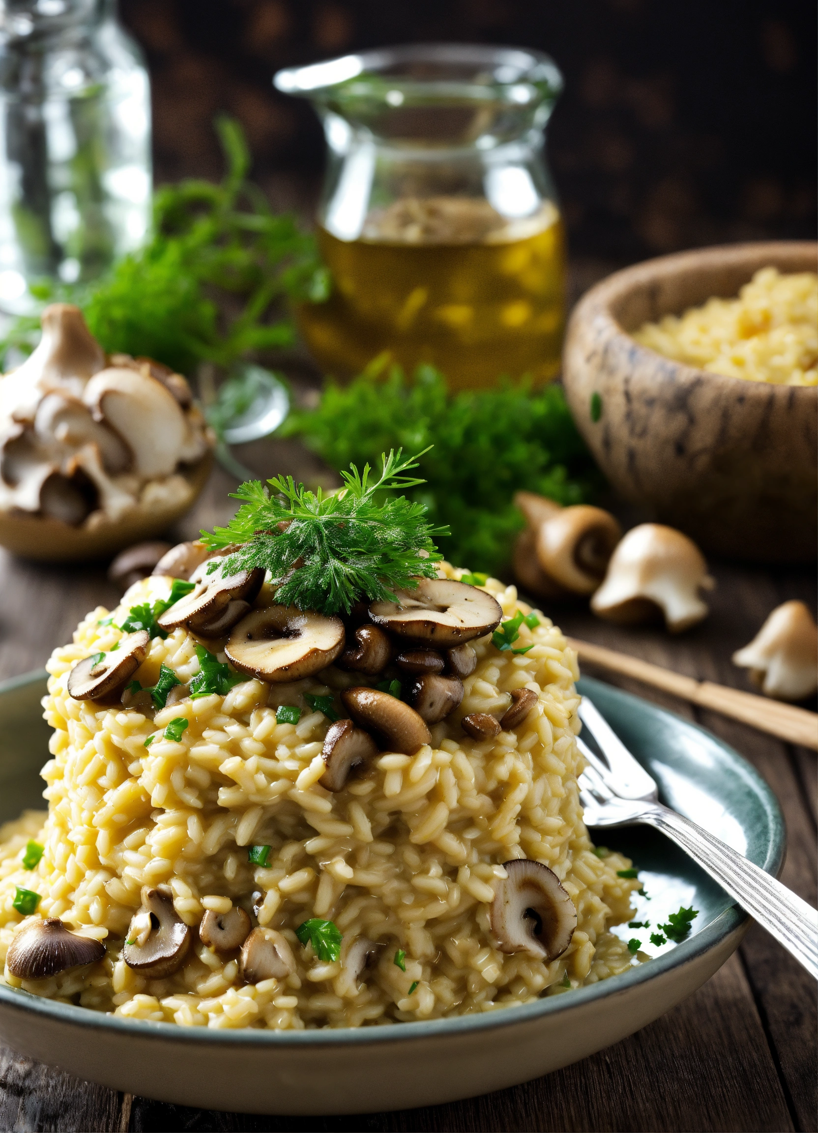 Lexica - Realistic Risotto ai Funghi