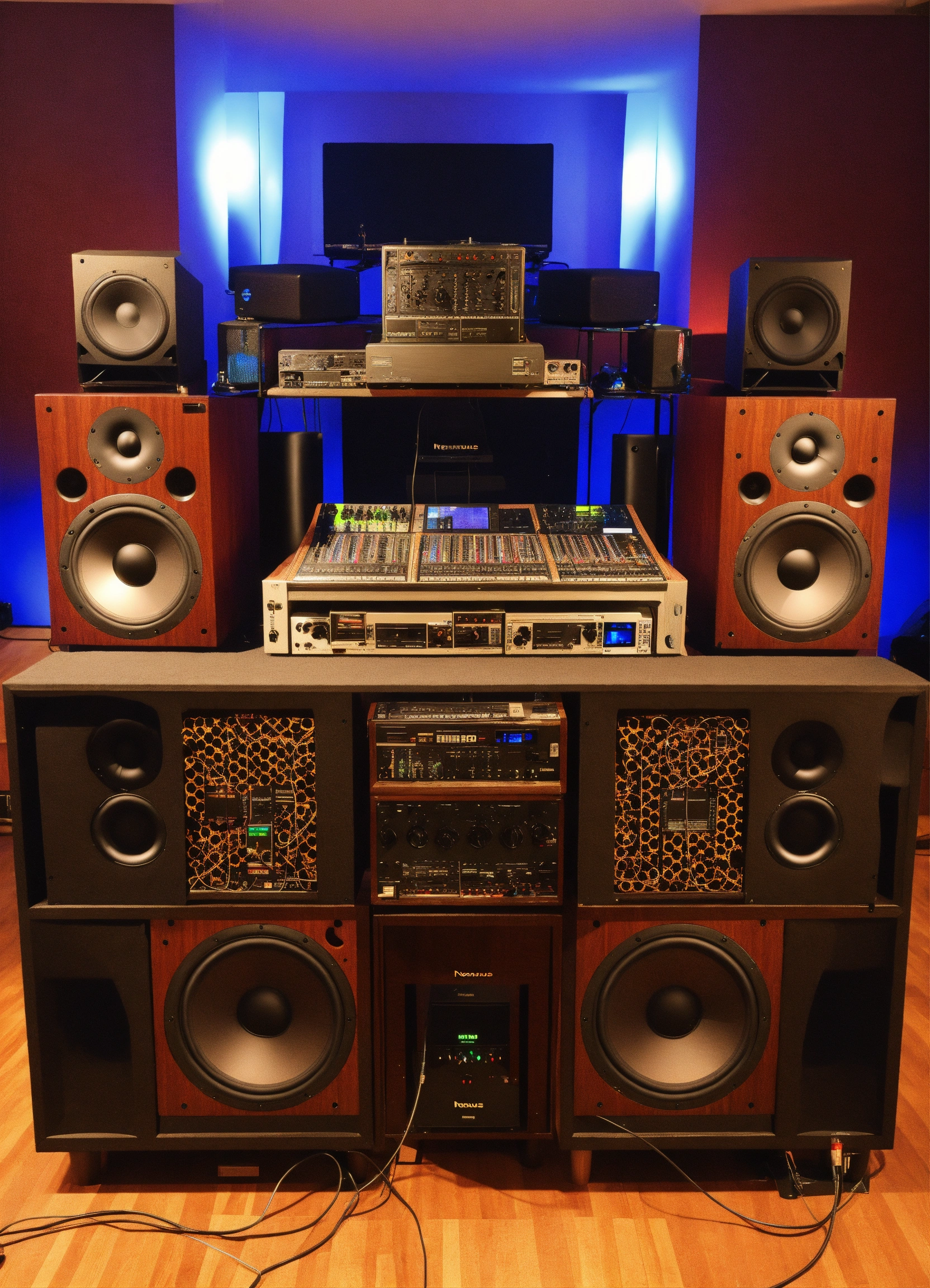 Lexica - A full Soundsystem , 2 tops 18 inch chasis, 2 paraflex ...