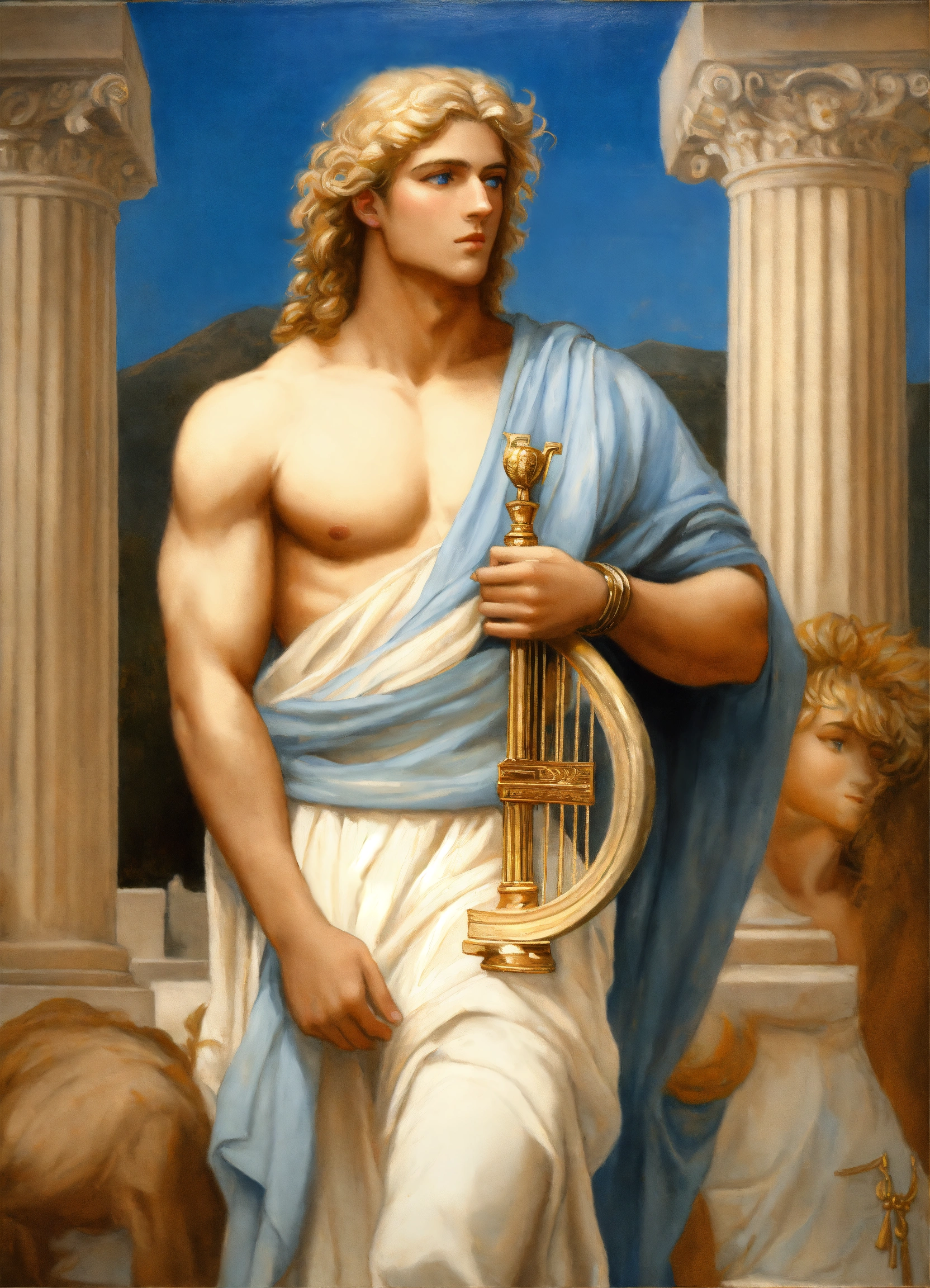 Lexica - Painting. soft focus. Oil painting. Neoclassical art. Pre ...