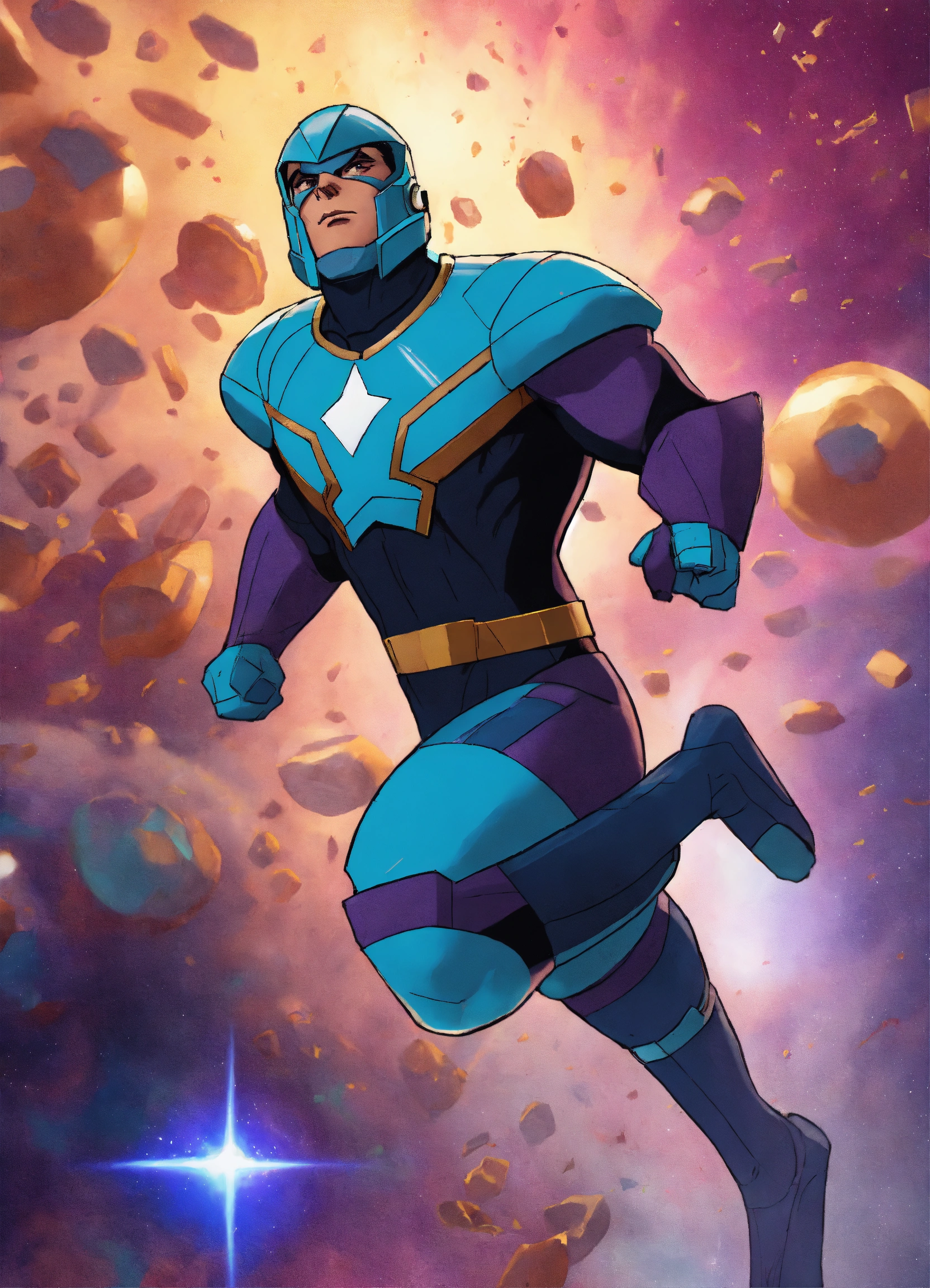 Lexica - Captain Atlas kree starforce animated action without words or ...