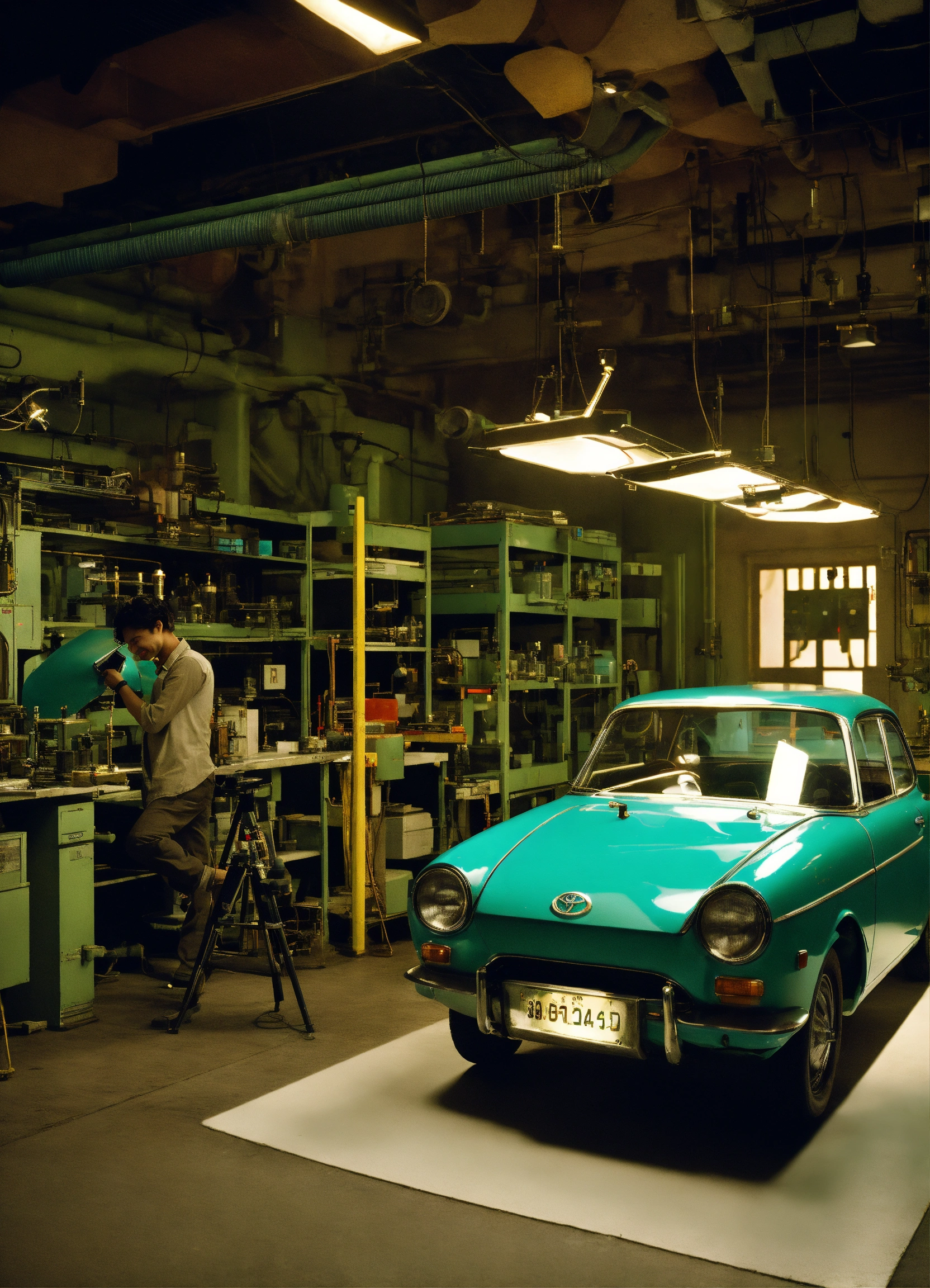 Lexica - Compelling designs of a car in a Toyota laboratory of car ...