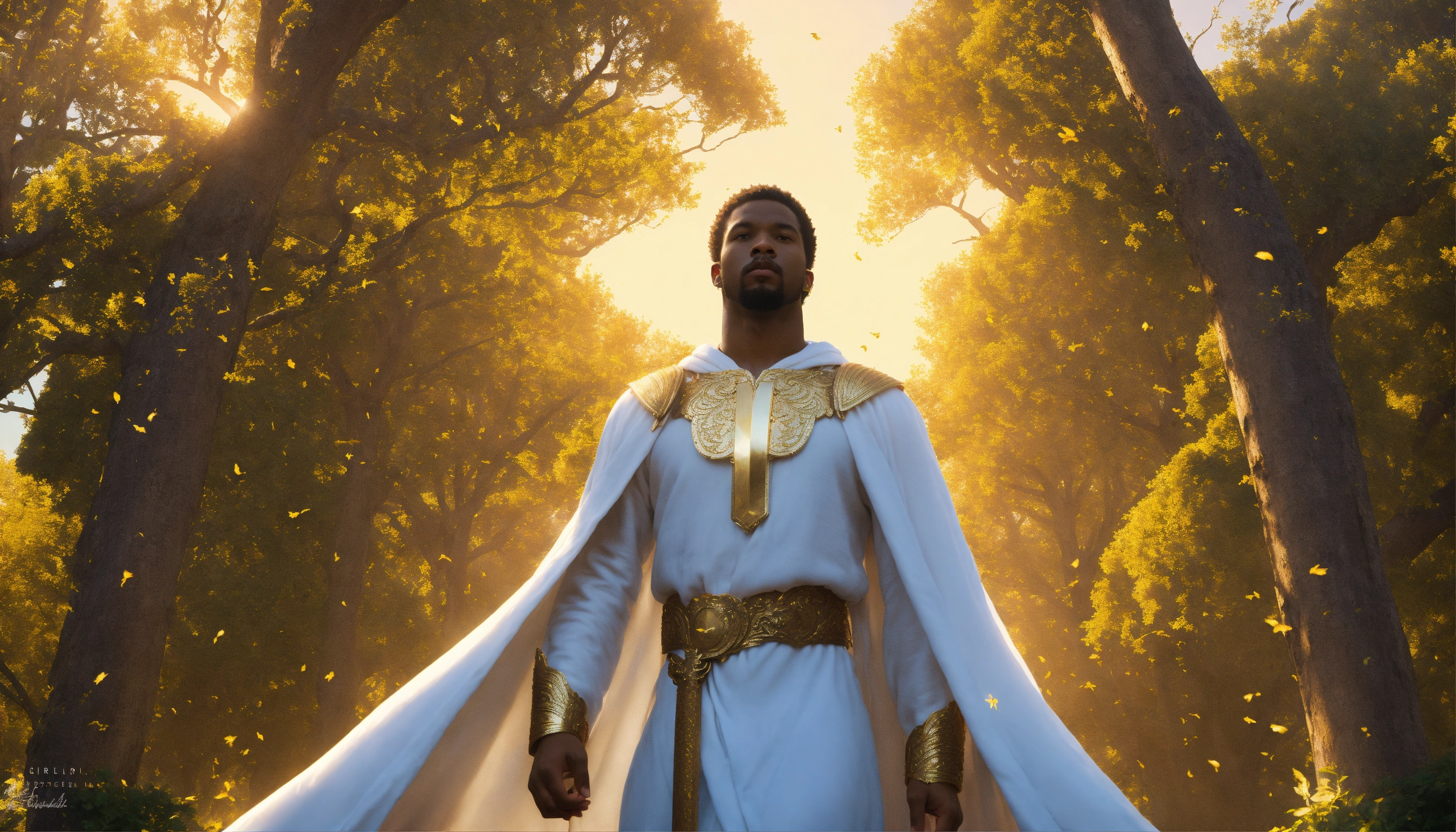 Lexica - Illustrate a view of a young handsome, strong, broad ...