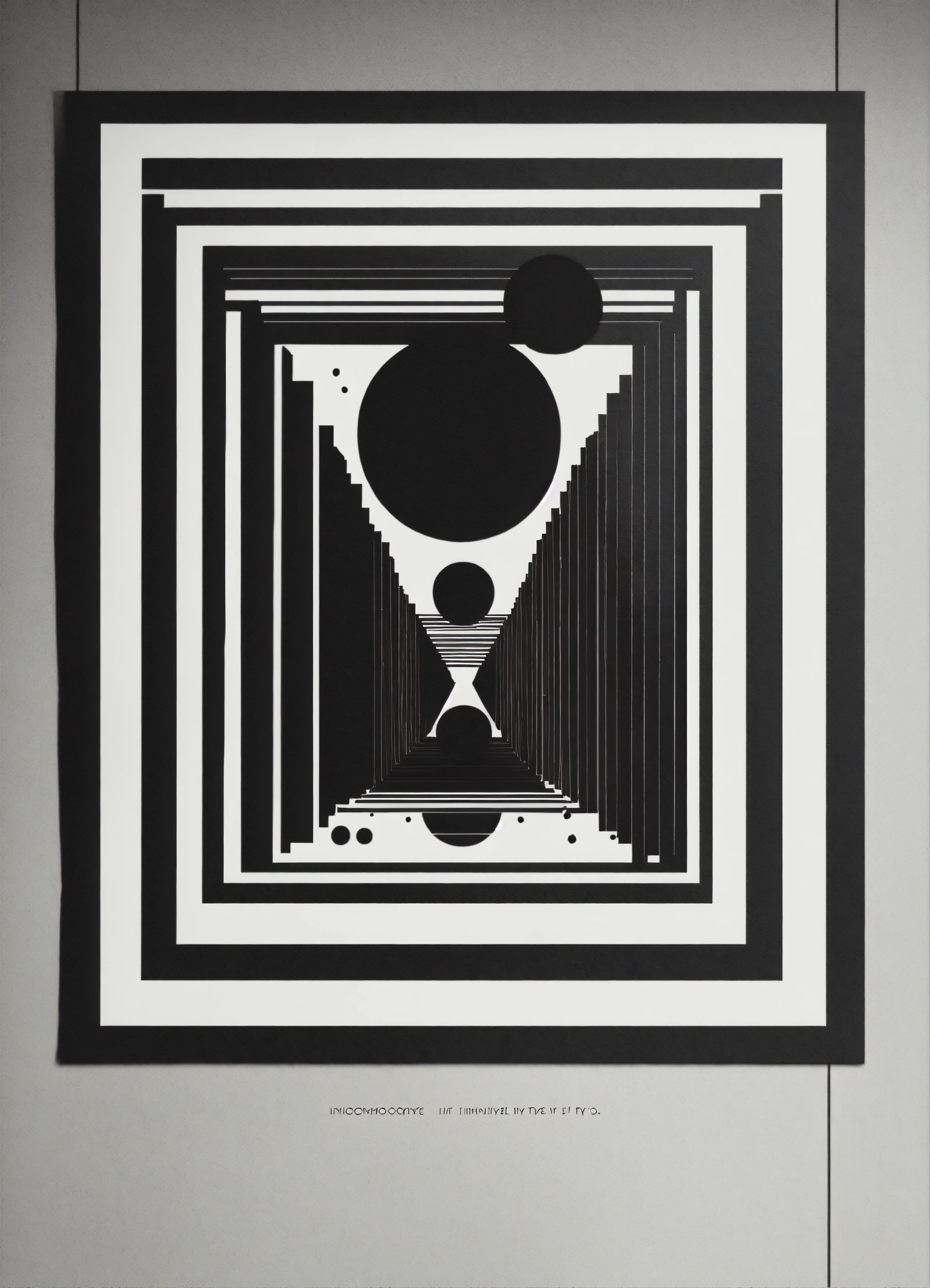 Lexica - (((monochrome minimalistic typography poster))) Parallel ...