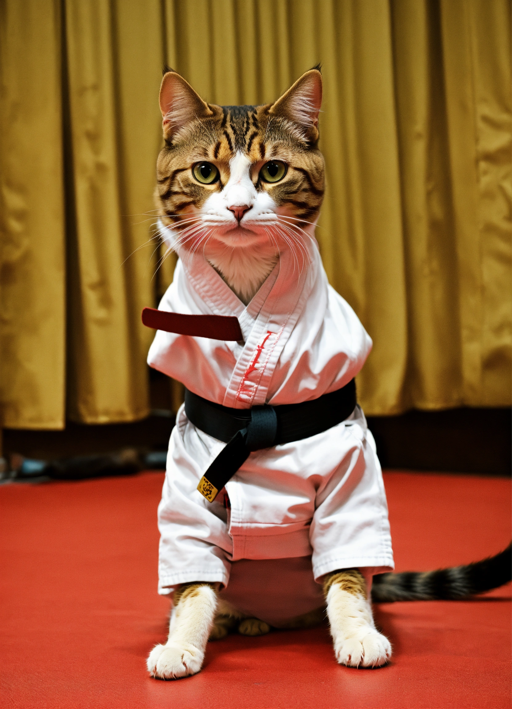Lexica - Cat is Karate Instructor