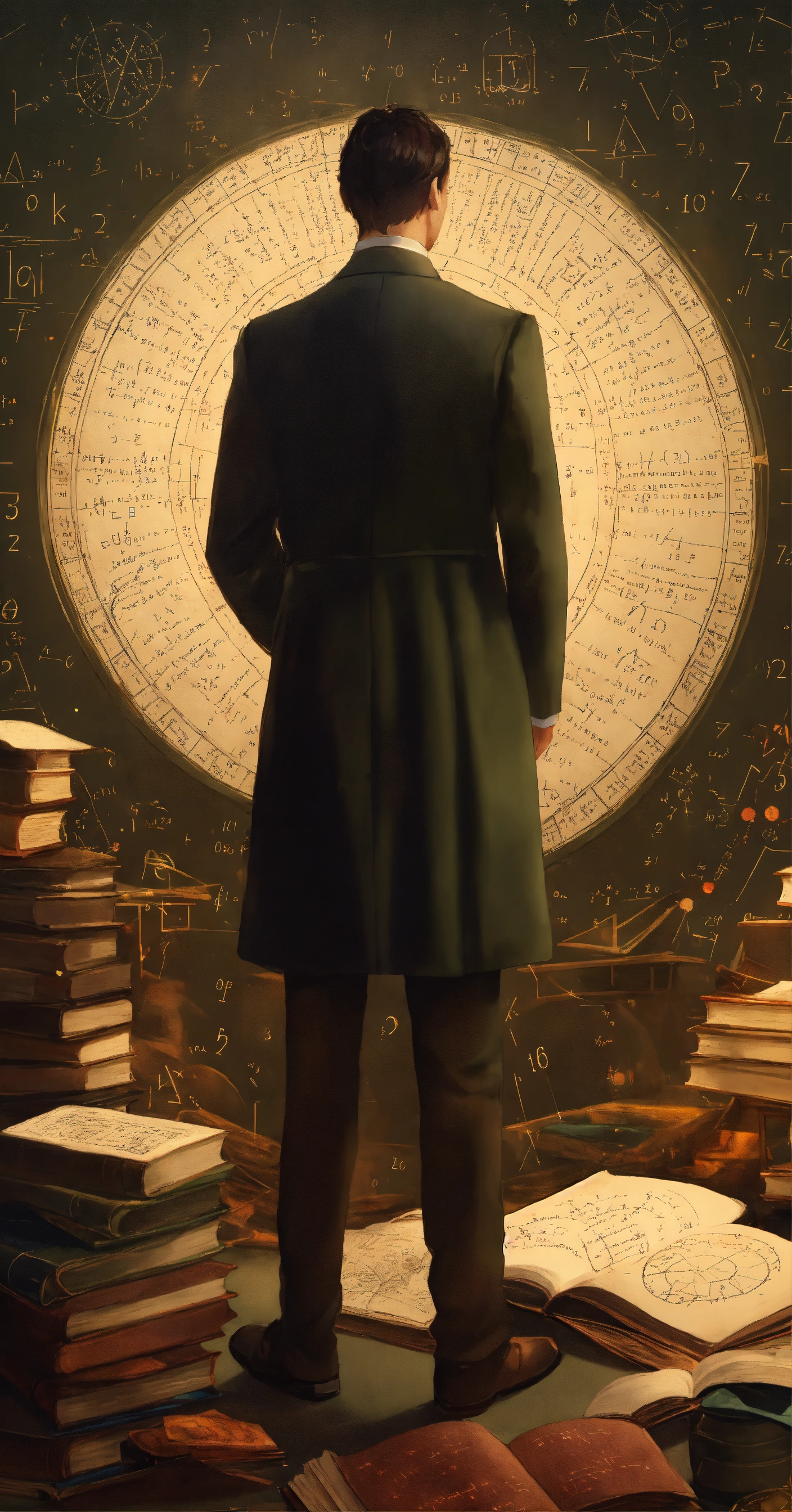 Lexica - Full of numbers, mathematic symbols, groomy, dark, male ...