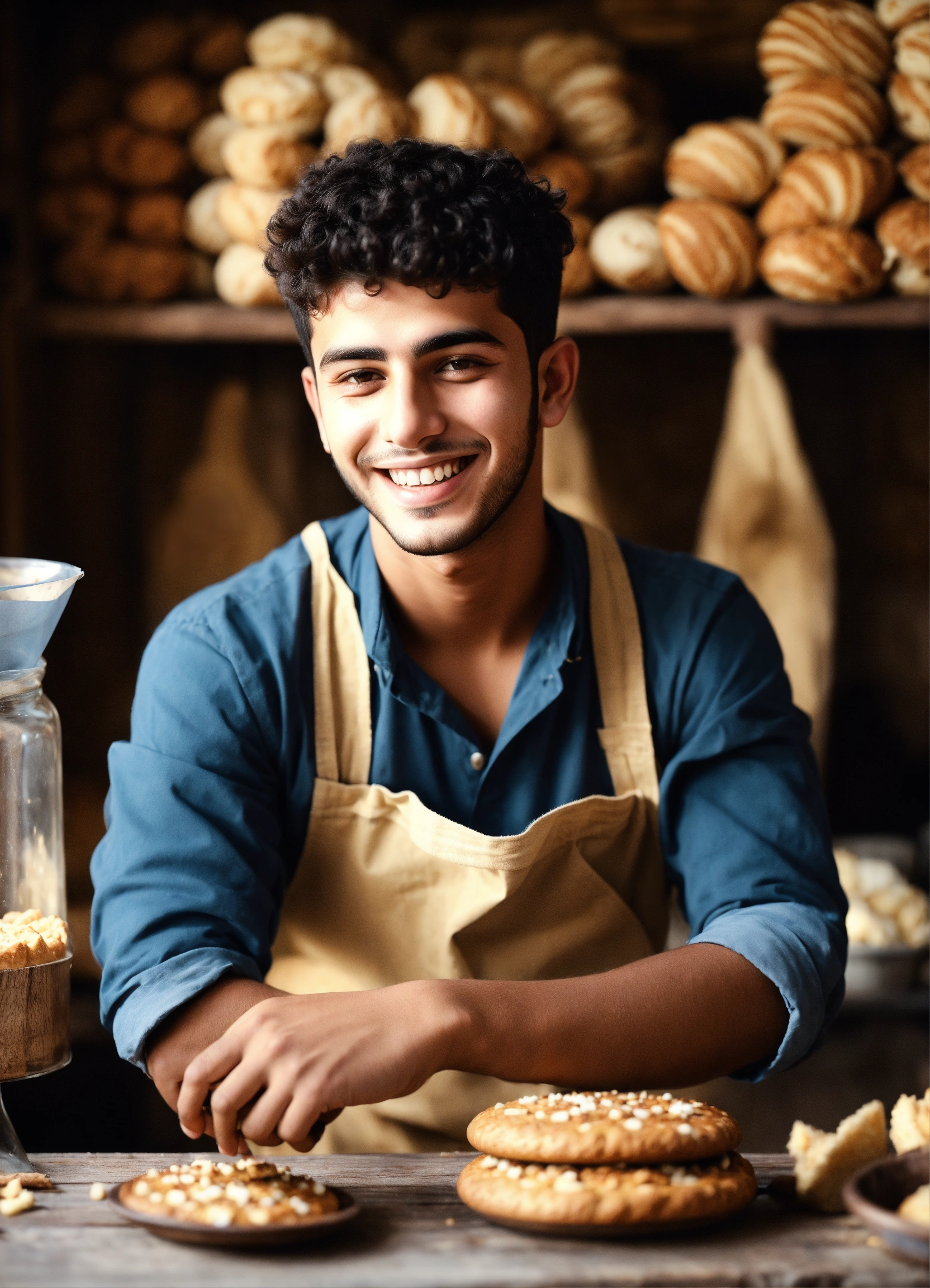 Lexica - A realistic photo of an Arabic 22-year-old cute boy, with ...