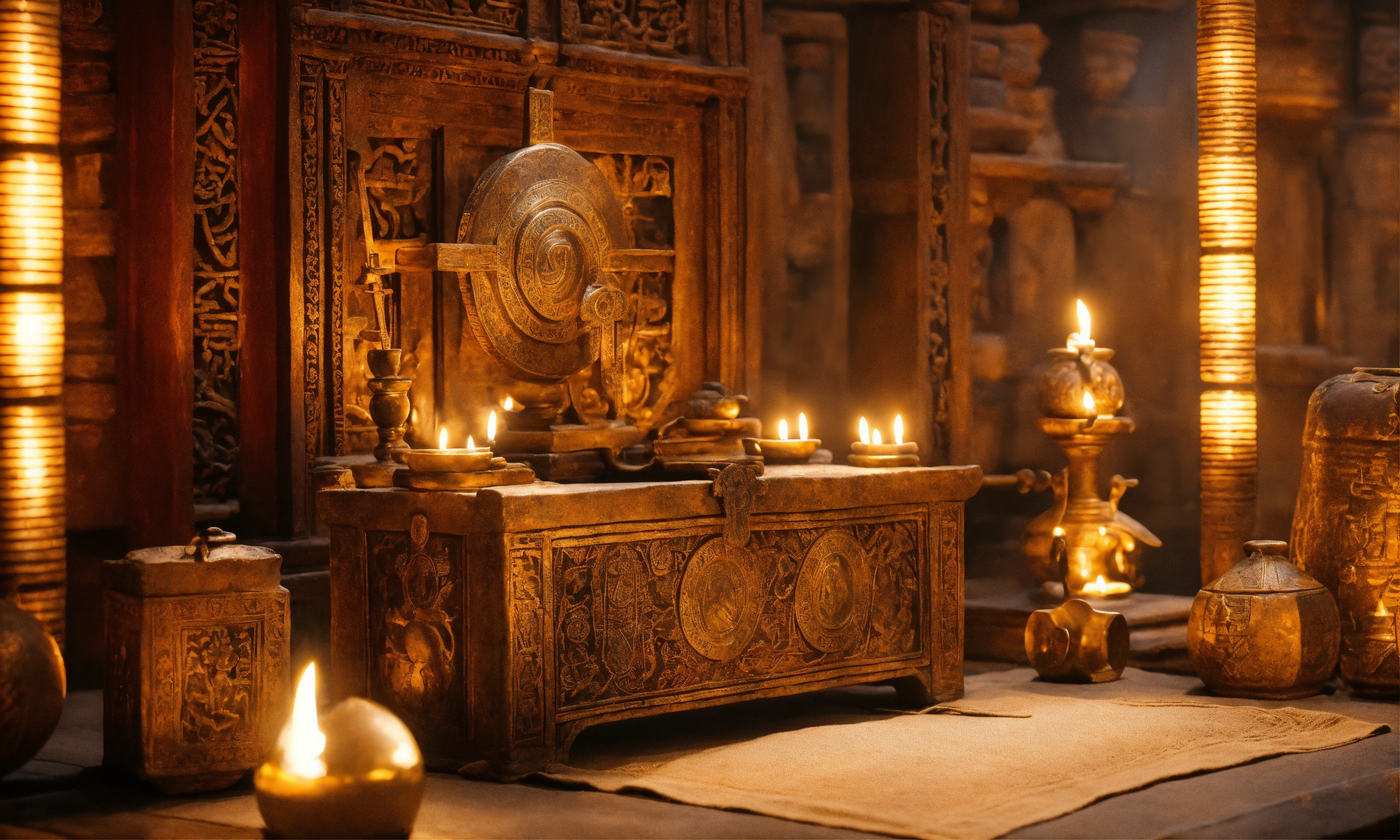 Lexica - Ancient treasures with mystical artifacts and historical items